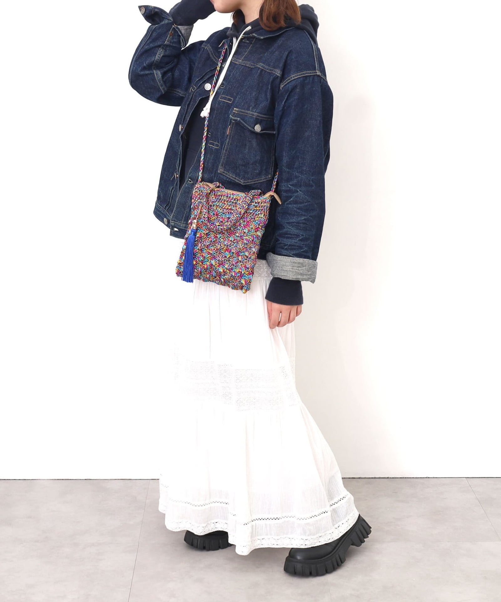 GW SALE】MAX50％OFF ﾒﾀﾘｯｸ柄編みﾐﾆｼｮﾙﾀﾞｰﾊﾞｯｸﾞ | COO ONLINE