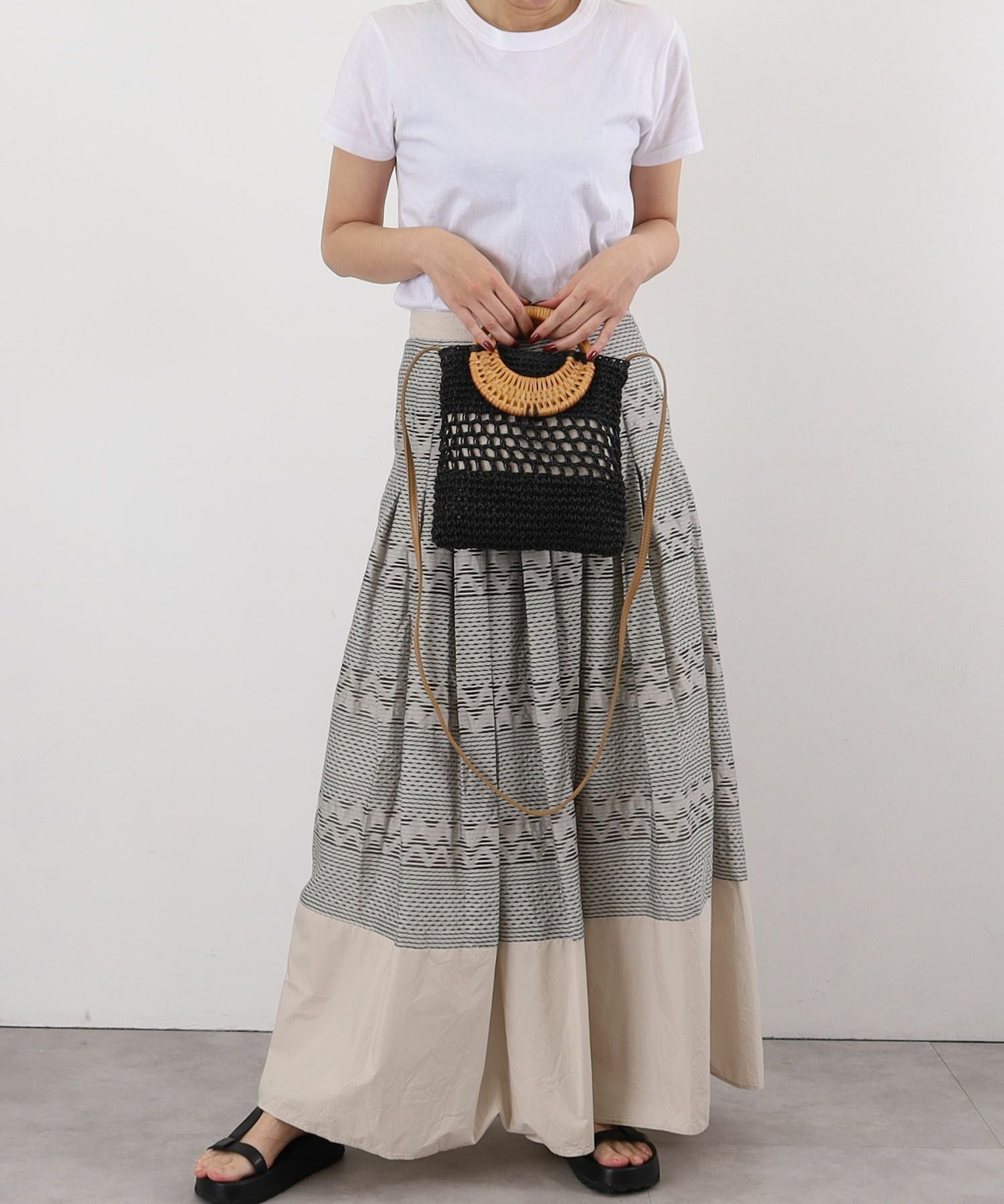 ☆SUMMER SALE☆【OUTLET SALE】クーコ COOCO ラタン丸ハンドルx