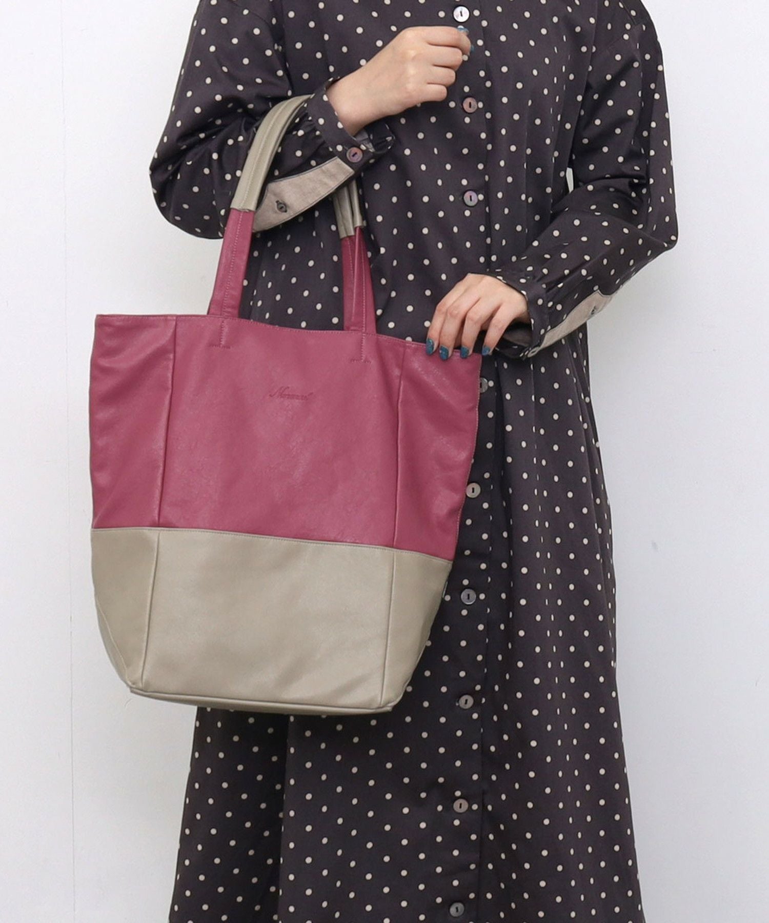 Nananoel ナナノエル 【フェイクレザートート】 レディース バッグ