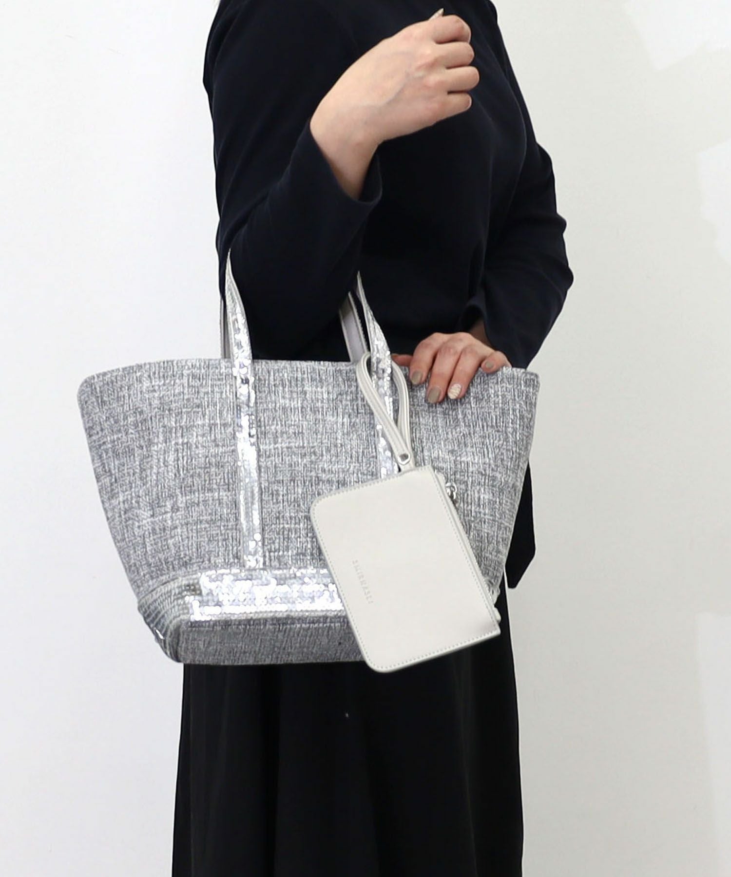 OUTLET SALE】サミールナスリ SMIR NASLI スパンコールトートバッグ