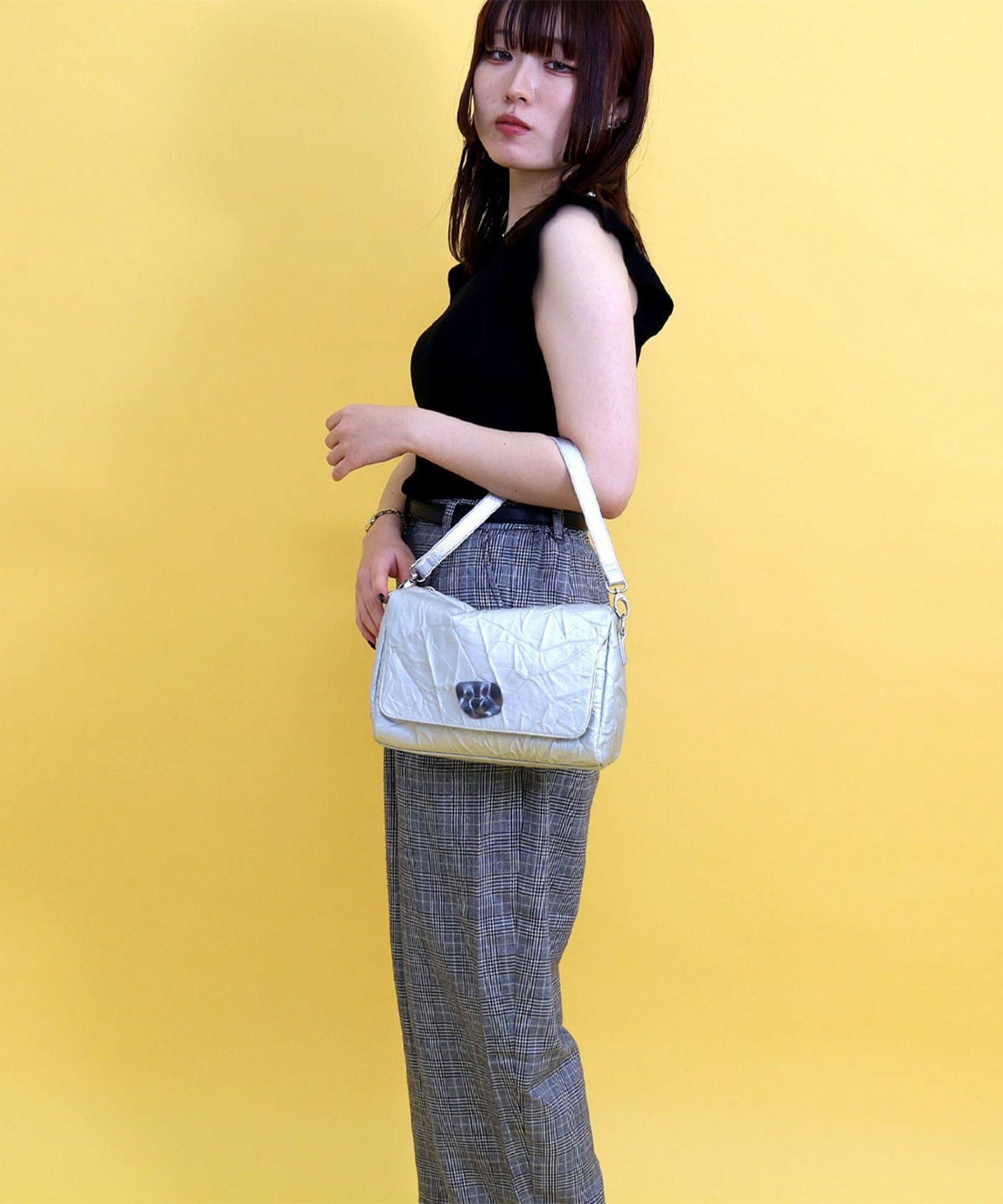 OUTLET SALE】 Nananoel ナナノエル 【メタルボタン2WAYショルダー