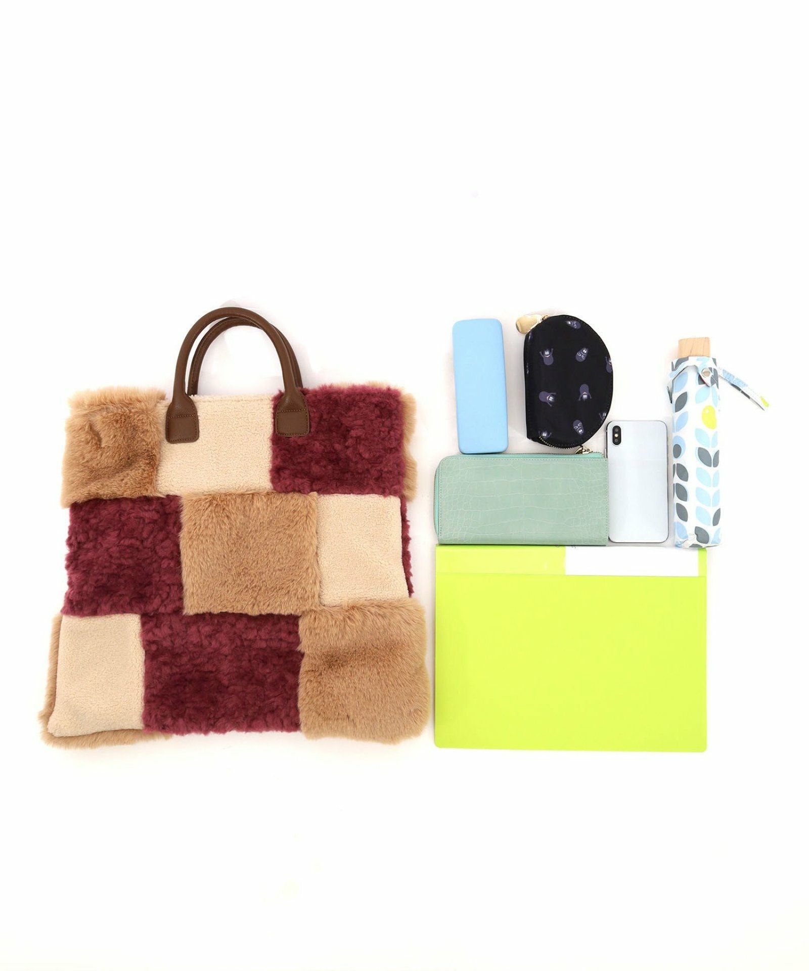 OUTLET SALE】Nananoel ナナノエル 【パッチワークエコファー2WAY