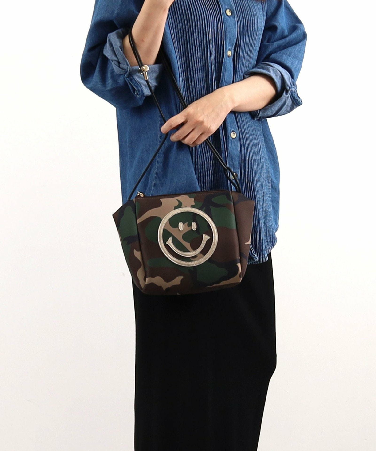 OUTLET SALE】COOCO クーコ 【COOCO x SMILEY ショルダー】 レディース