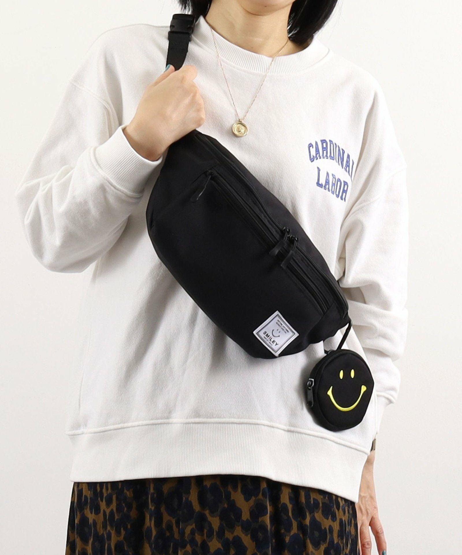 COOCO クーコ 【COOCO x SMILEY ボディバッグ】 レディース バッグ