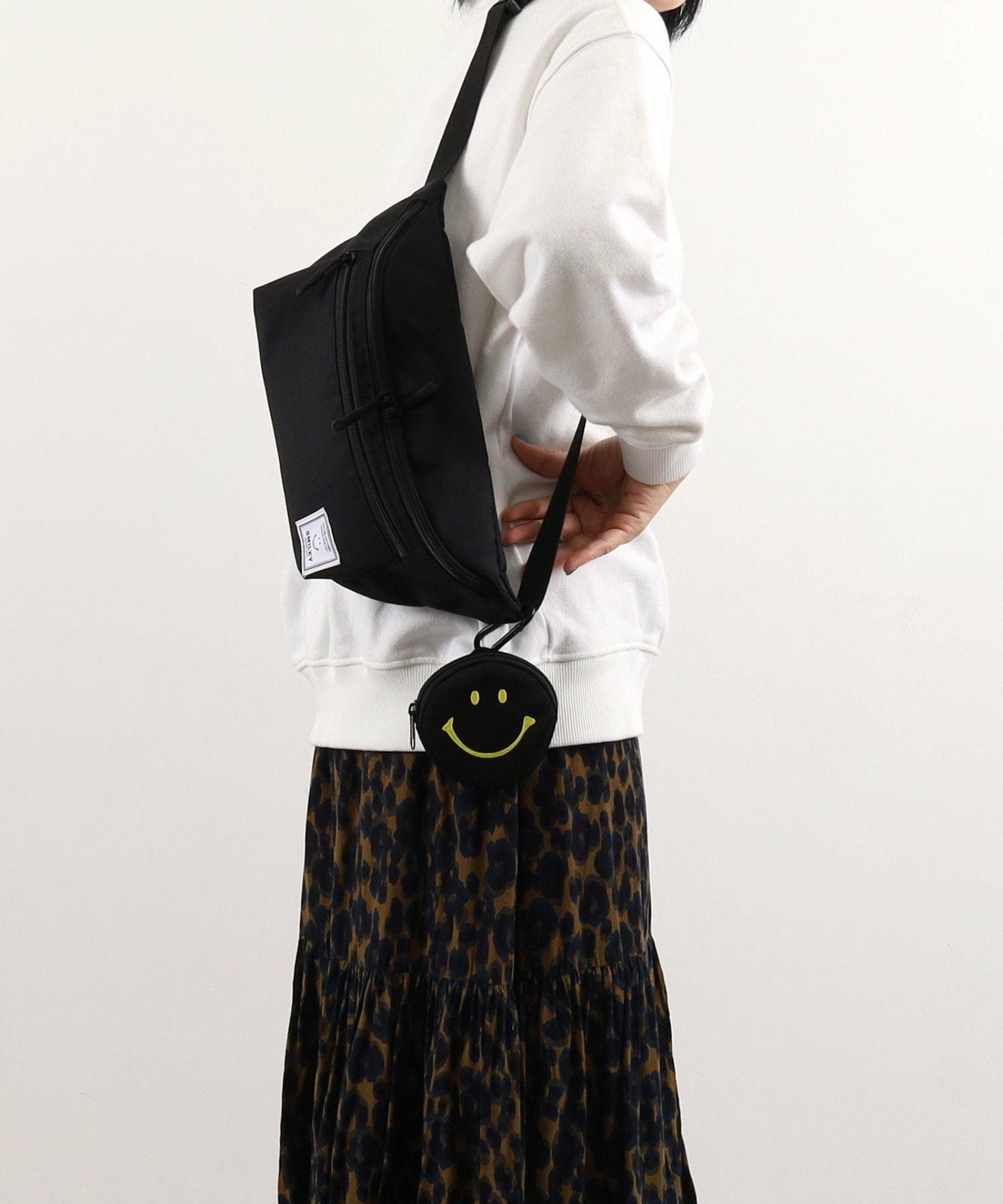 COOCO クーコ 【COOCO x SMILEY ボディバッグ】 レディース バッグ