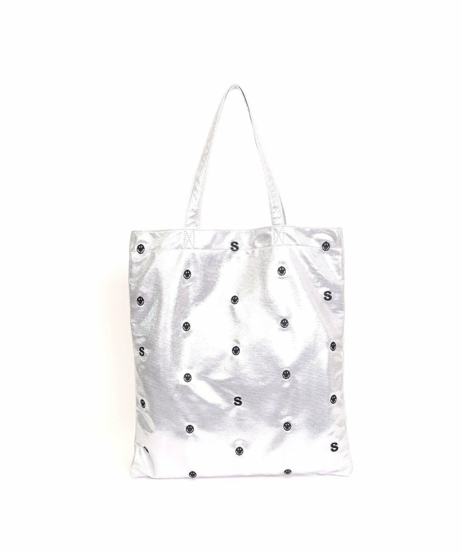 ☆SUMMER SALE☆COOCO クーコ 【COOCO x SMILEY メタリックトート