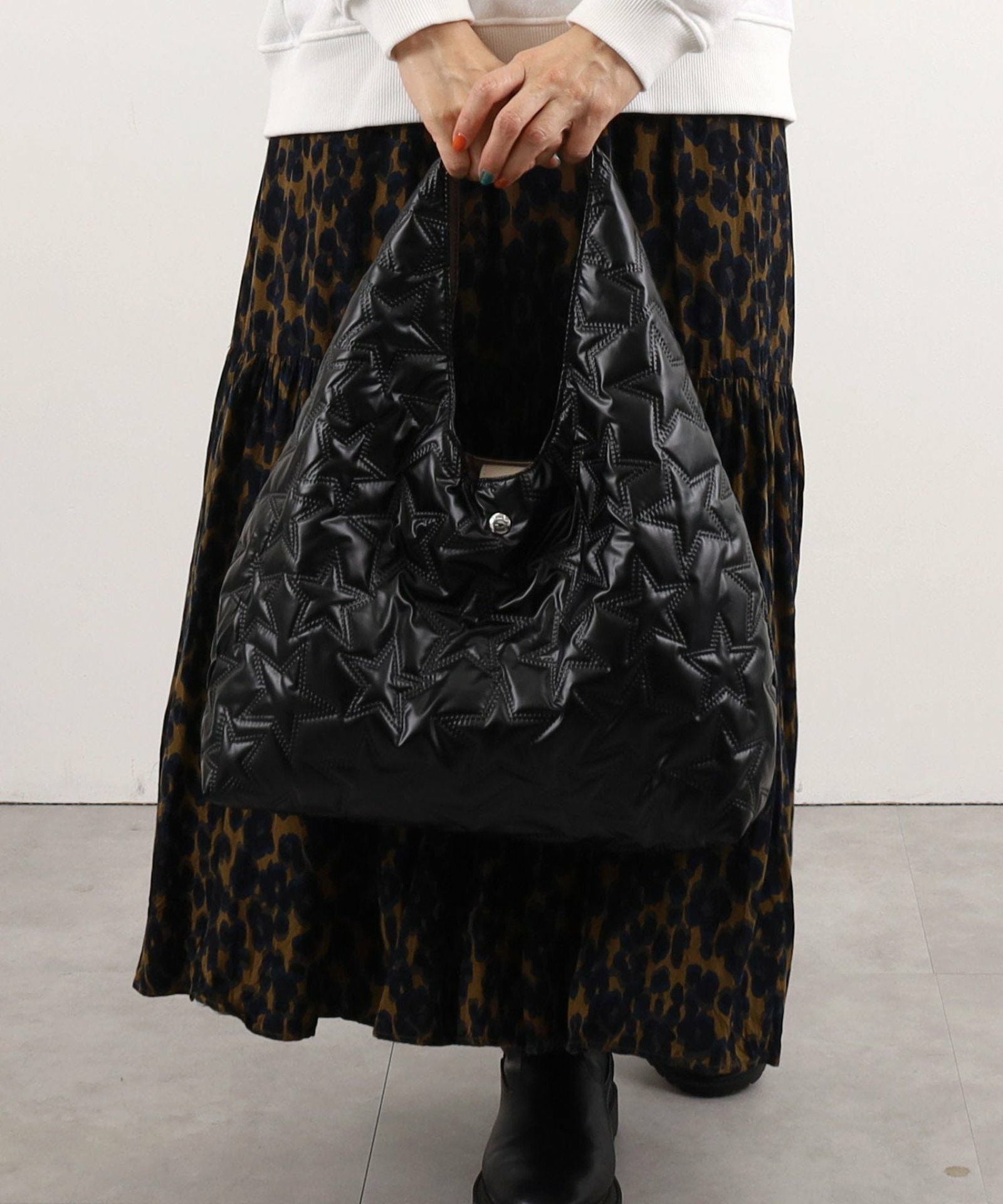 OUTLET SALE】COOCO クーコ 【星柄キルティングショルダー