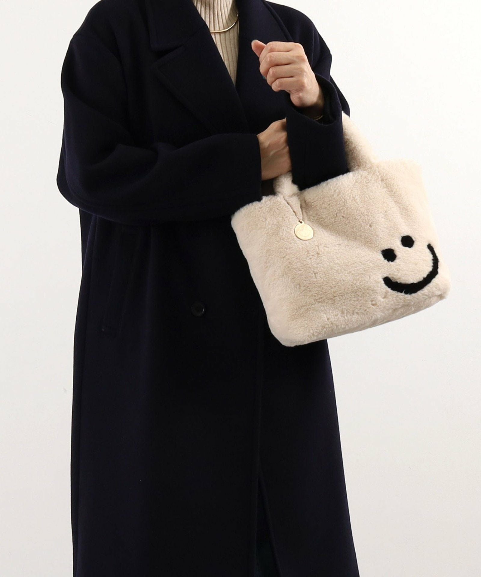 OUTLET SALE】COOCO クーコ 【COOCO x SMILEY エコファートート