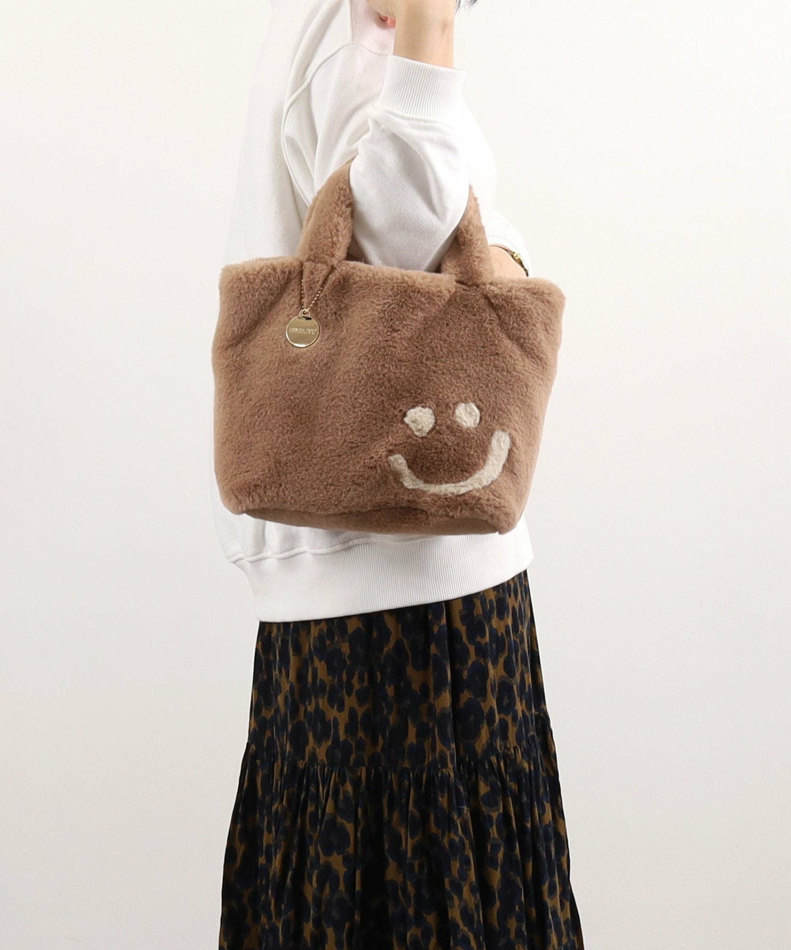 OUTLET SALE】COOCO クーコ 【COOCO x SMILEY エコファートート