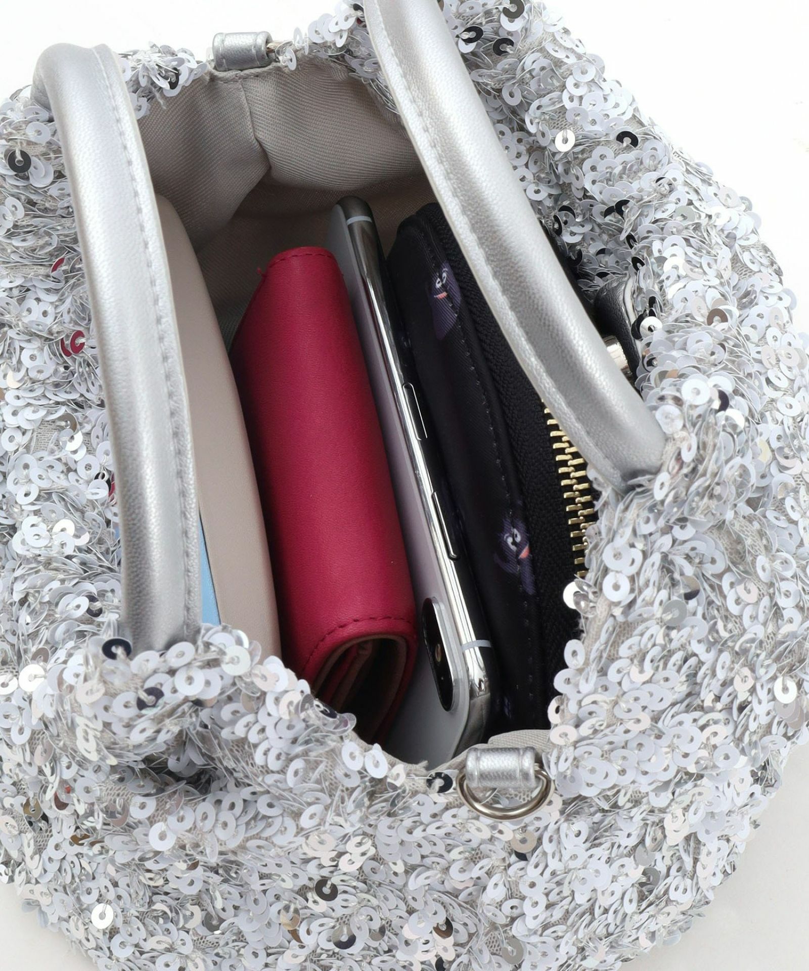 COOCO クーコ 【スパンコール2WAYハンドバッグ】 レディース バッグ