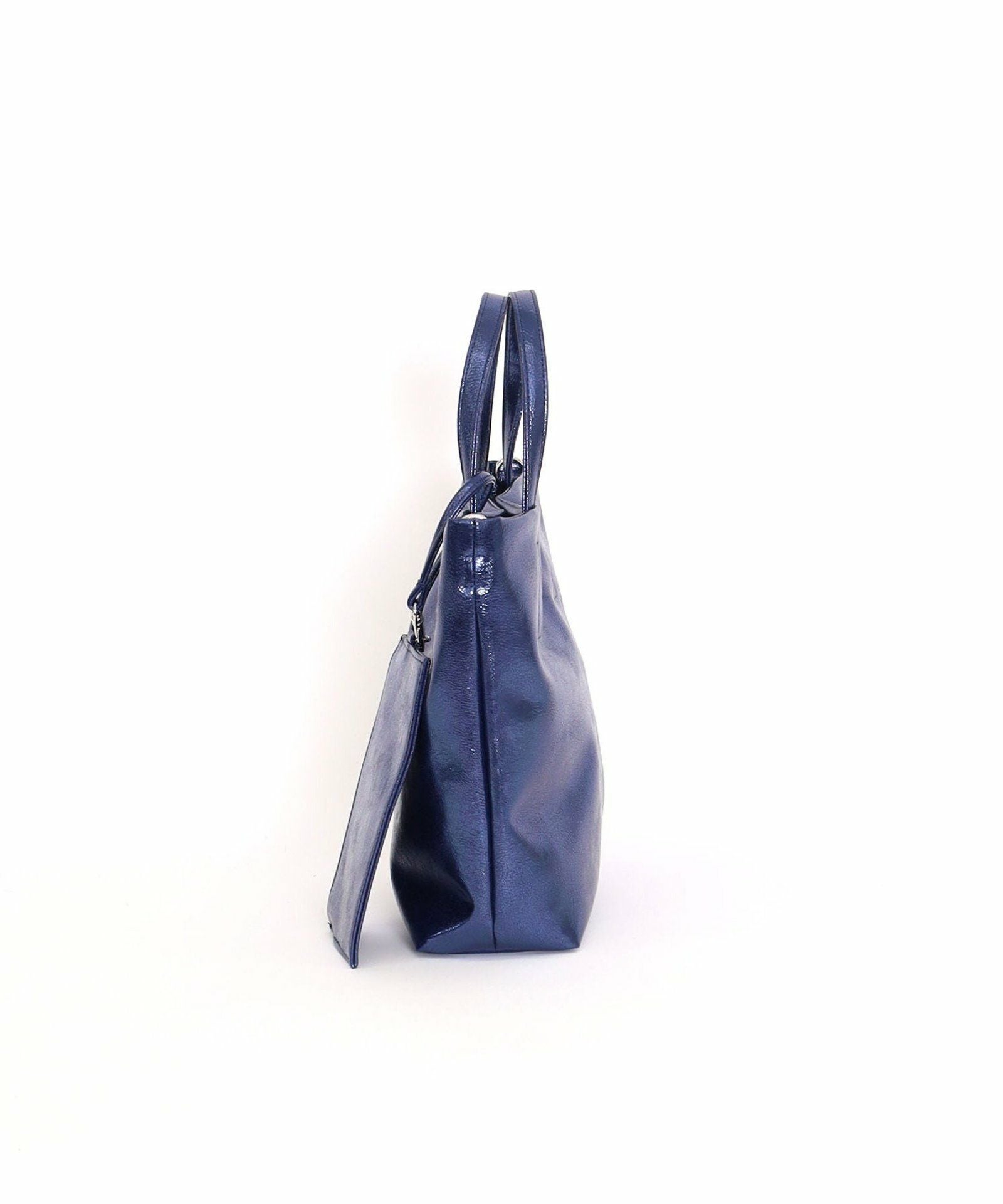 OUTLET SALE】COOCO クーコ 【メタリックフェイクレザー2WAYトート