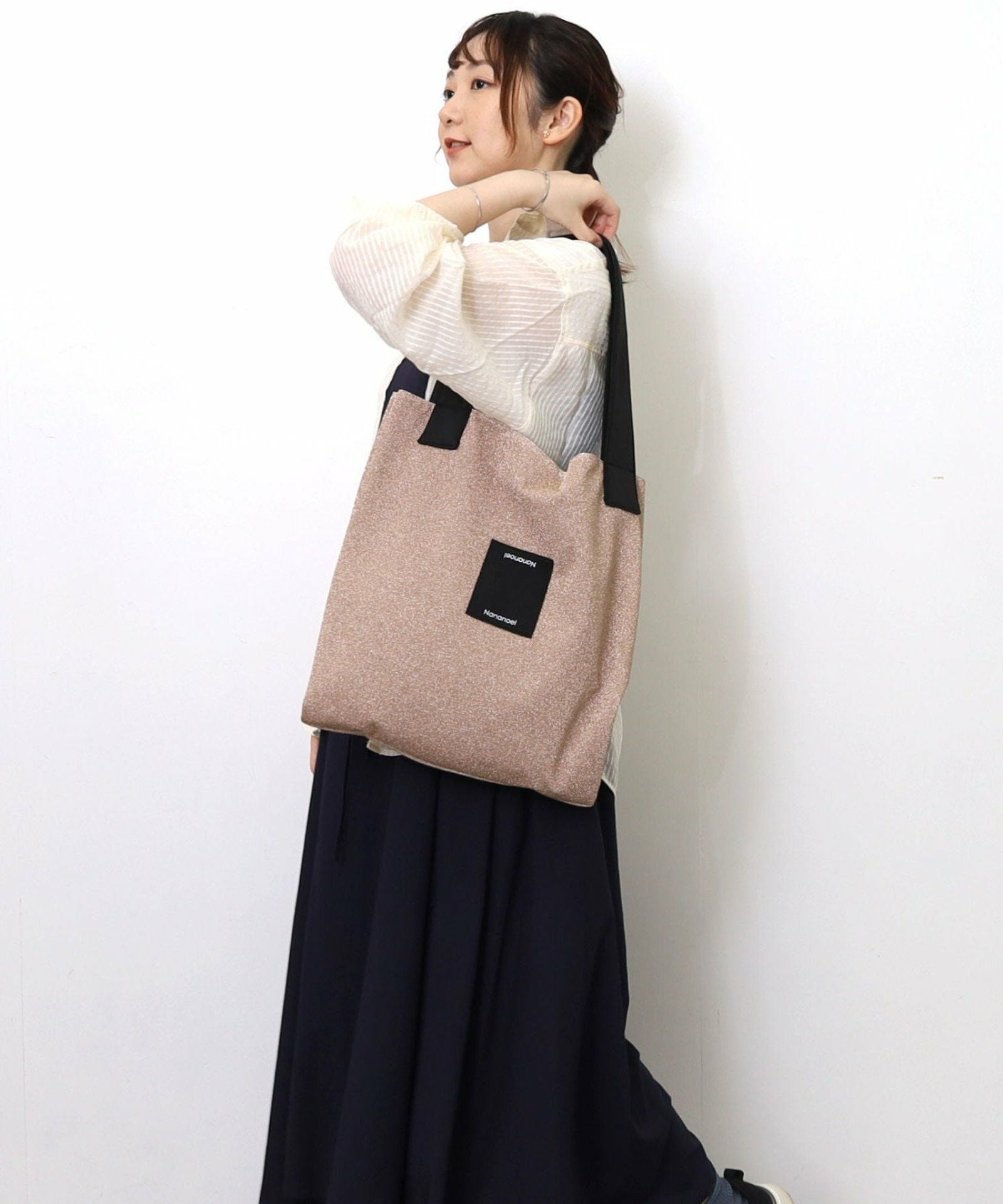 nellie メタリックトートバッグ／A4対応 定番FG | COO ONLINE