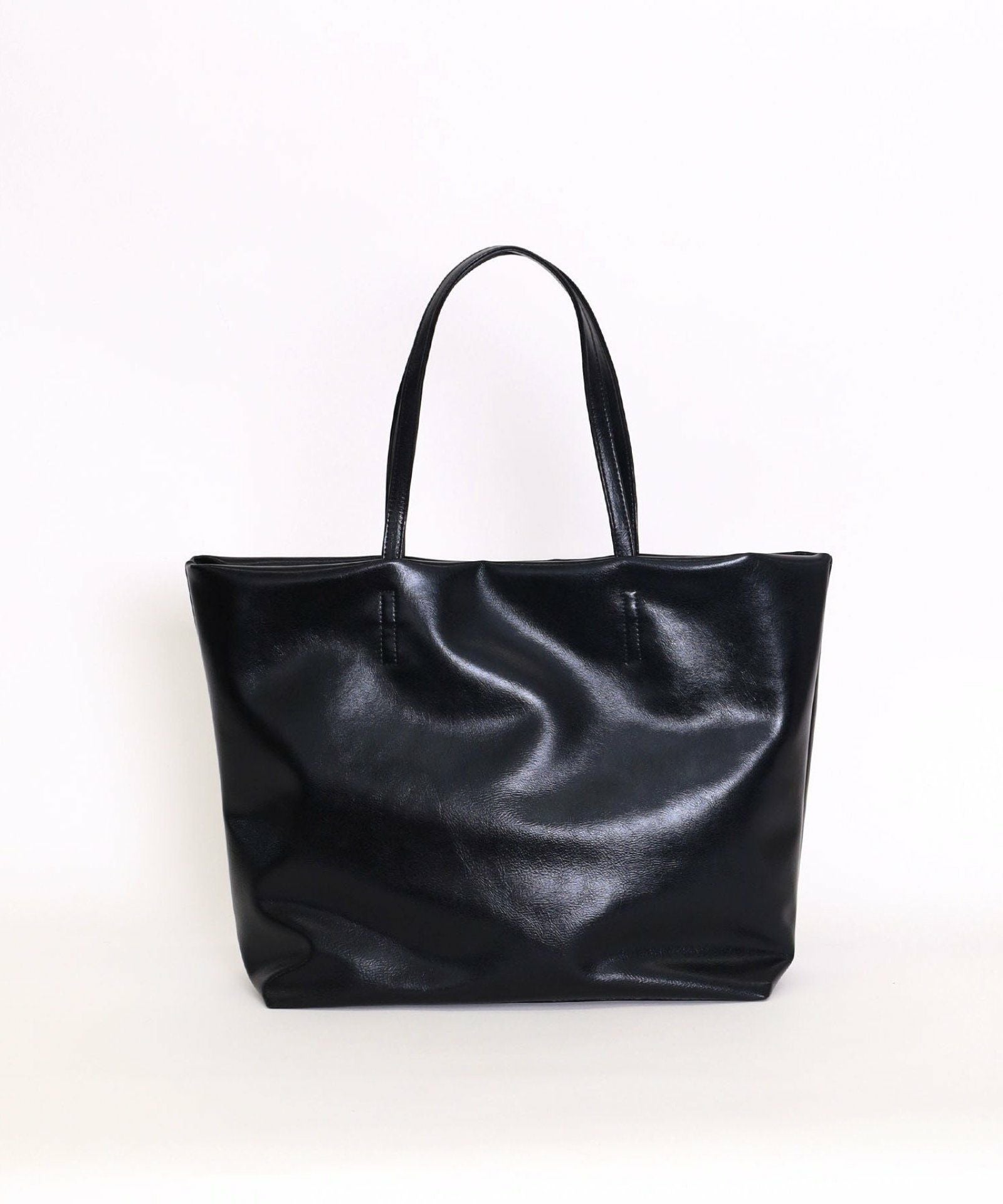 OUTLET SALE】COOCO クーコ 【メタリックフェイクレザートート