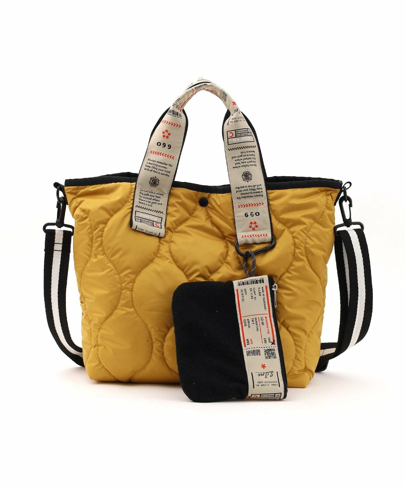 OUTLET SALE】COOCO クーコ 【オリジナルロゴテープハンドルトート
