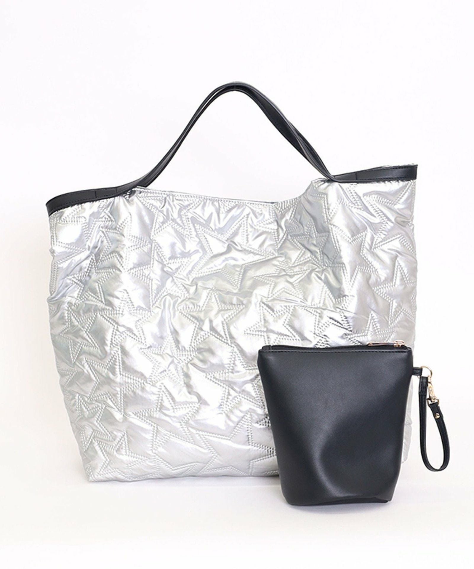 OUTLET SALE】COOCO クーコ 【星柄キルティングトート】 レディース