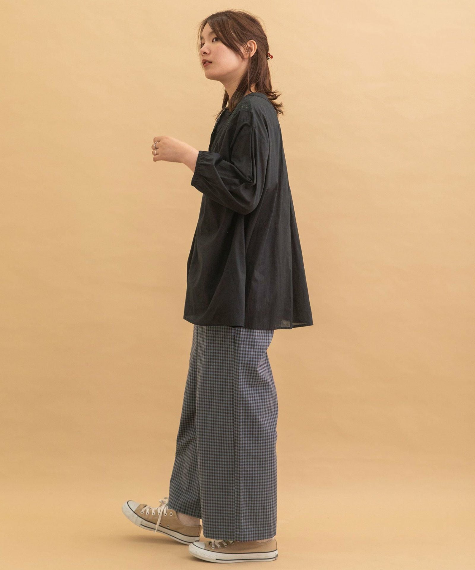 made in INDIA＞ピンタックレースブラウス | COO ONLINE