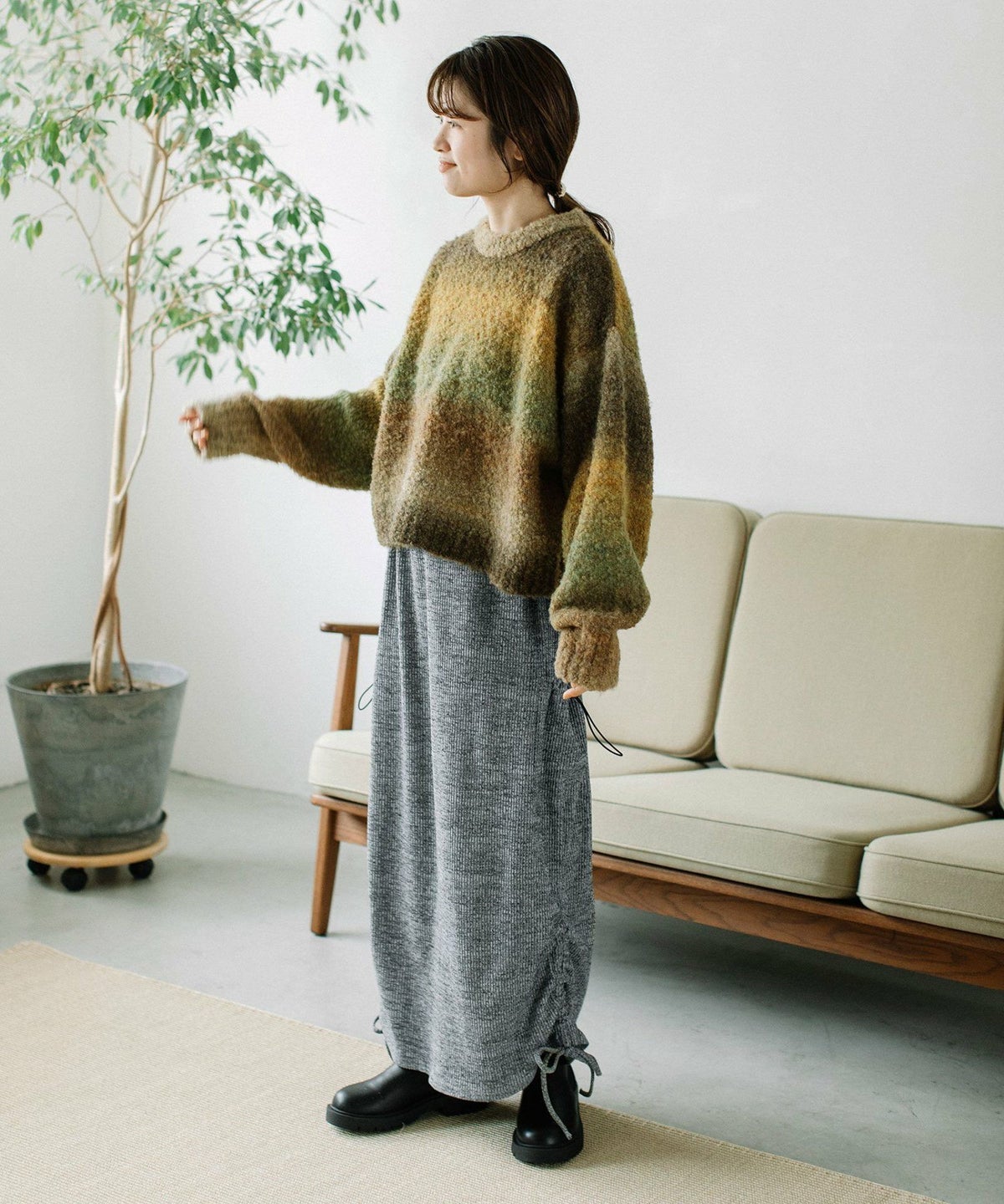 モデル身長：156cm