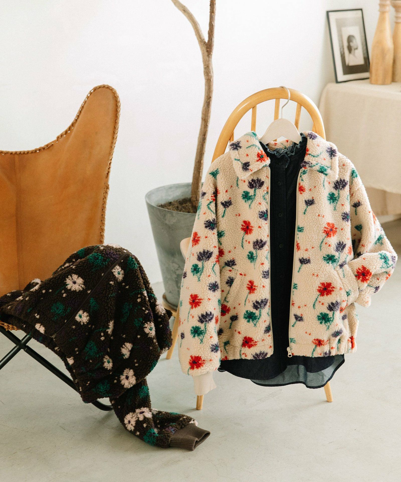WINTER SALE】フラワージャガードボアブルゾン | COO ONLINE