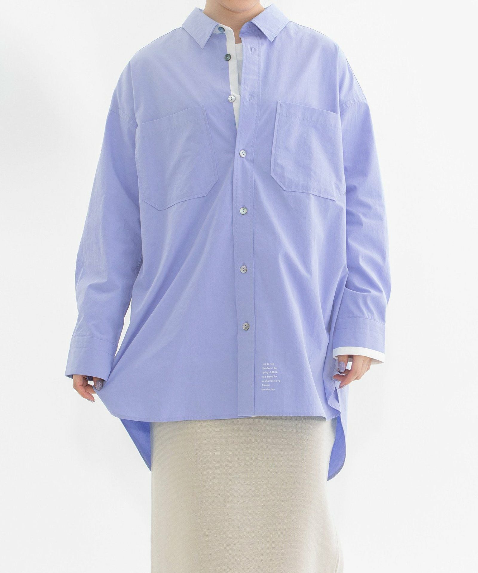 PRE SALE＞タイプライターポケットチュニックシャツ | COO ONLINE