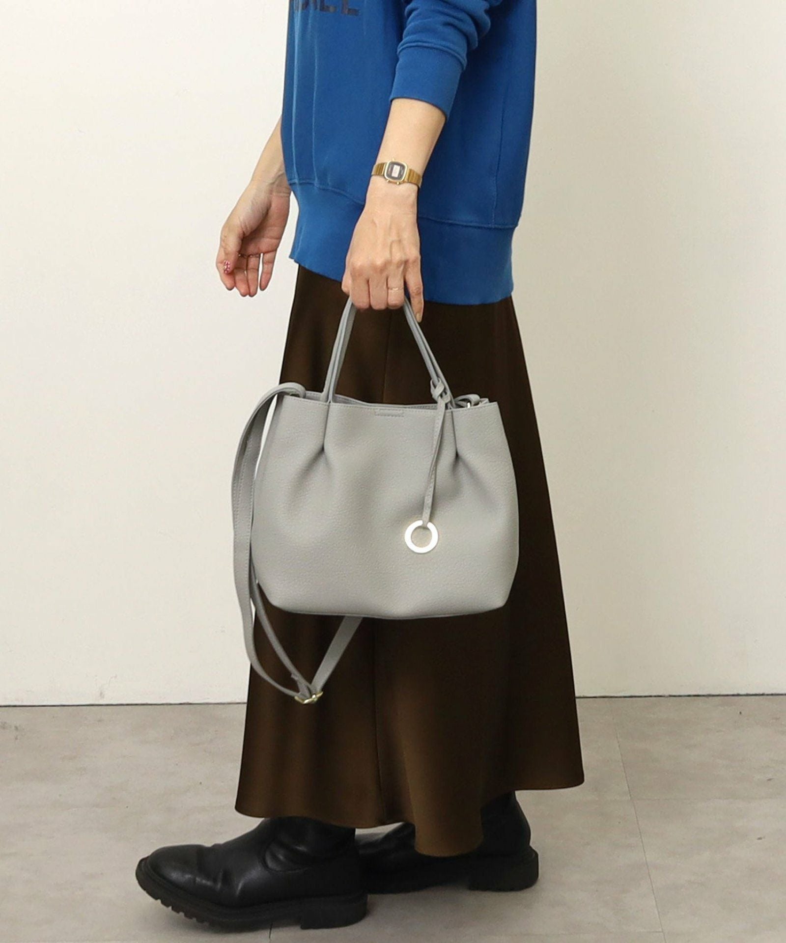 スーパーSALE】 半額 50%OFF ソフトフェイクレザータックミニ2WAY