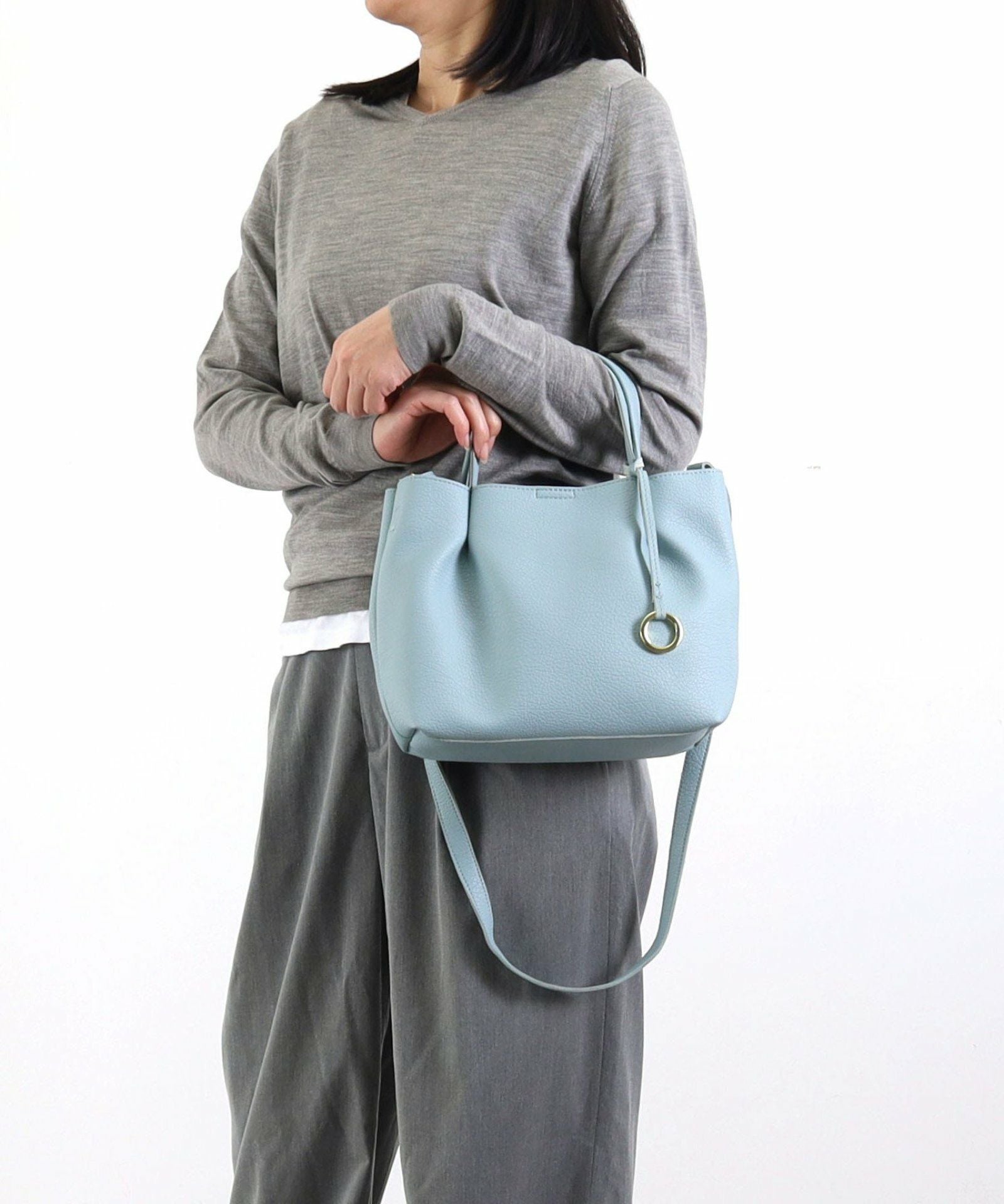 スーパーSALE】 半額 50%OFF ソフトフェイクレザータックミニ2WAY