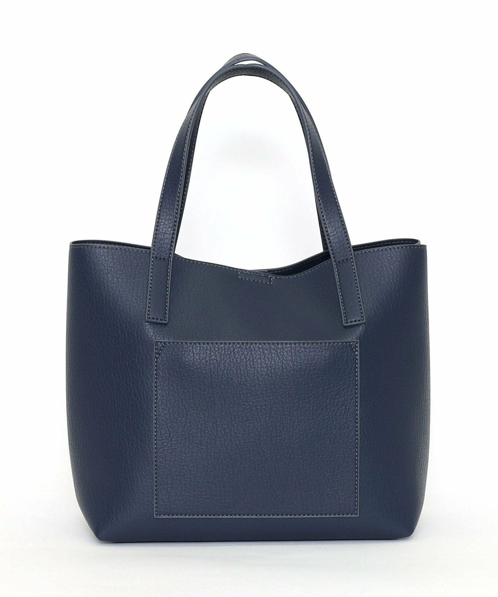 期間限定SALE BASIC AITEM 10%OFF】 星柄刺繍フェイクレザートート