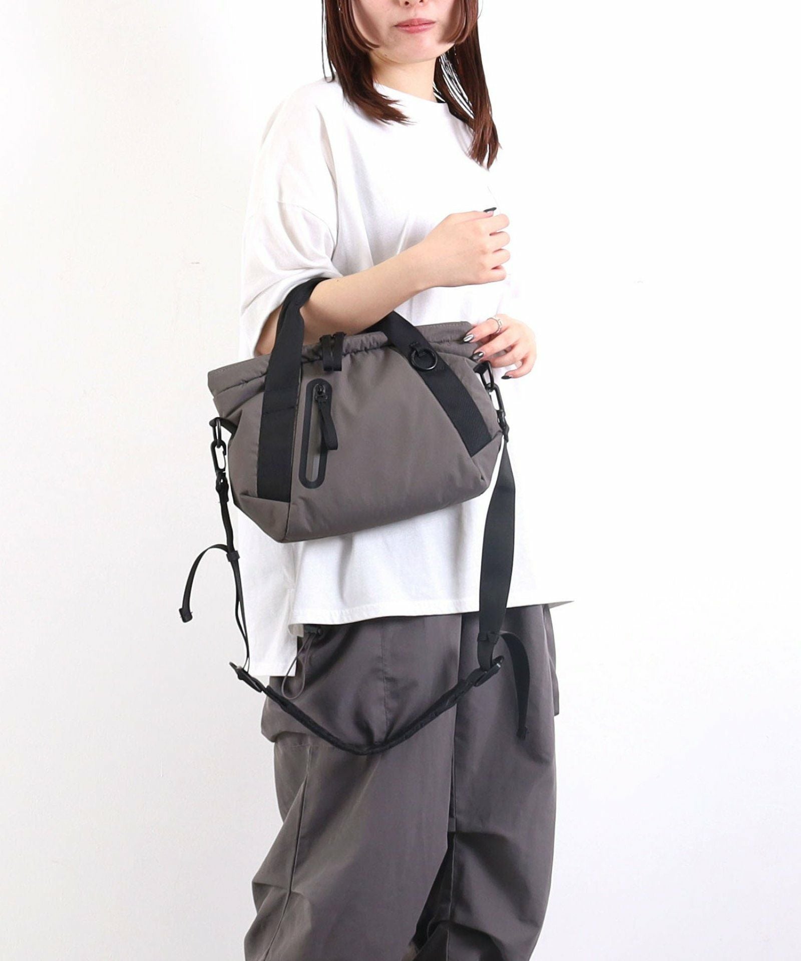 ☆SUMMER SALE☆【OUTLET SALE】 圧着ファスナー2WAYショルダー