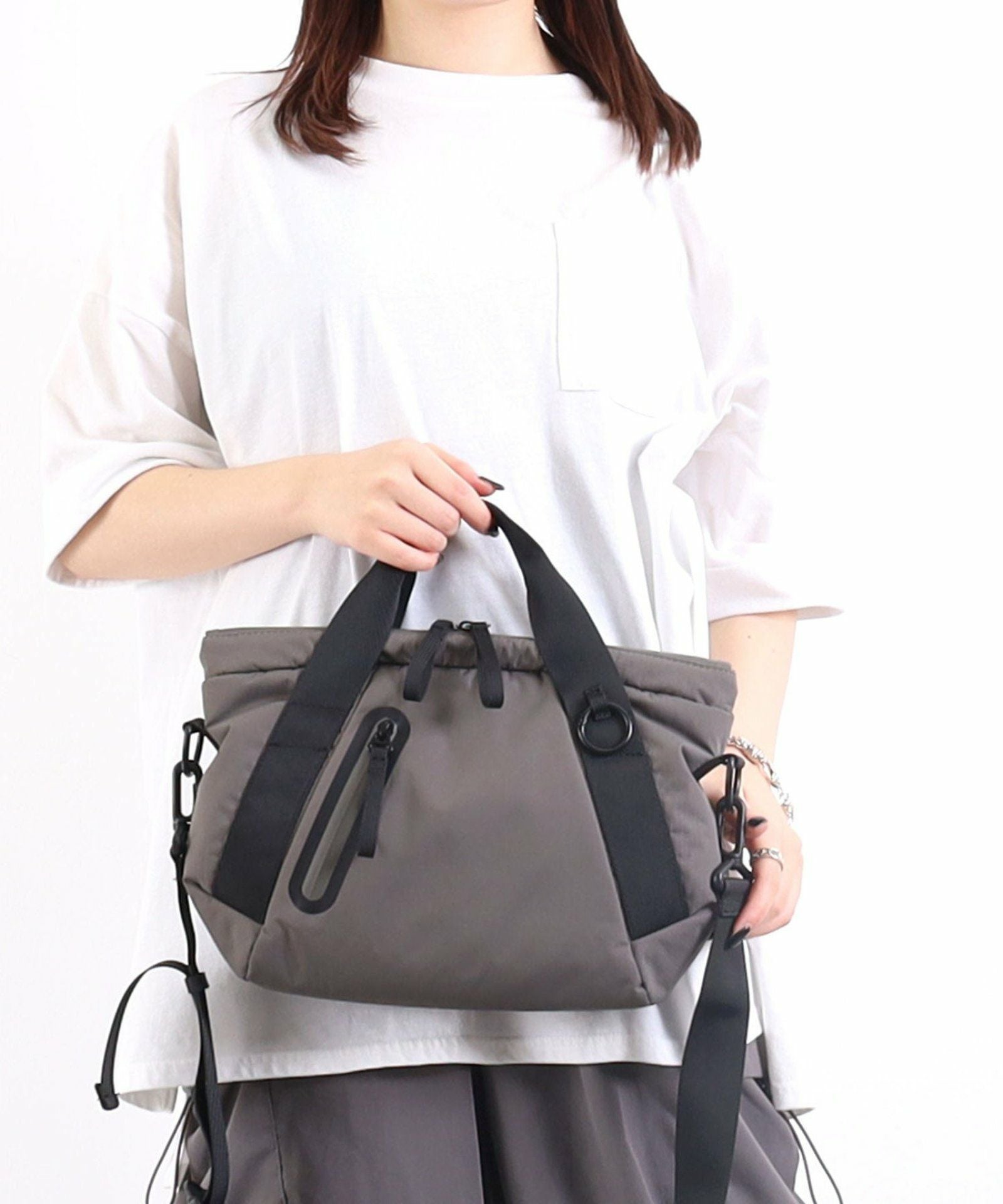 ☆SUMMER SALE☆【OUTLET SALE】 圧着ファスナー2WAYショルダー