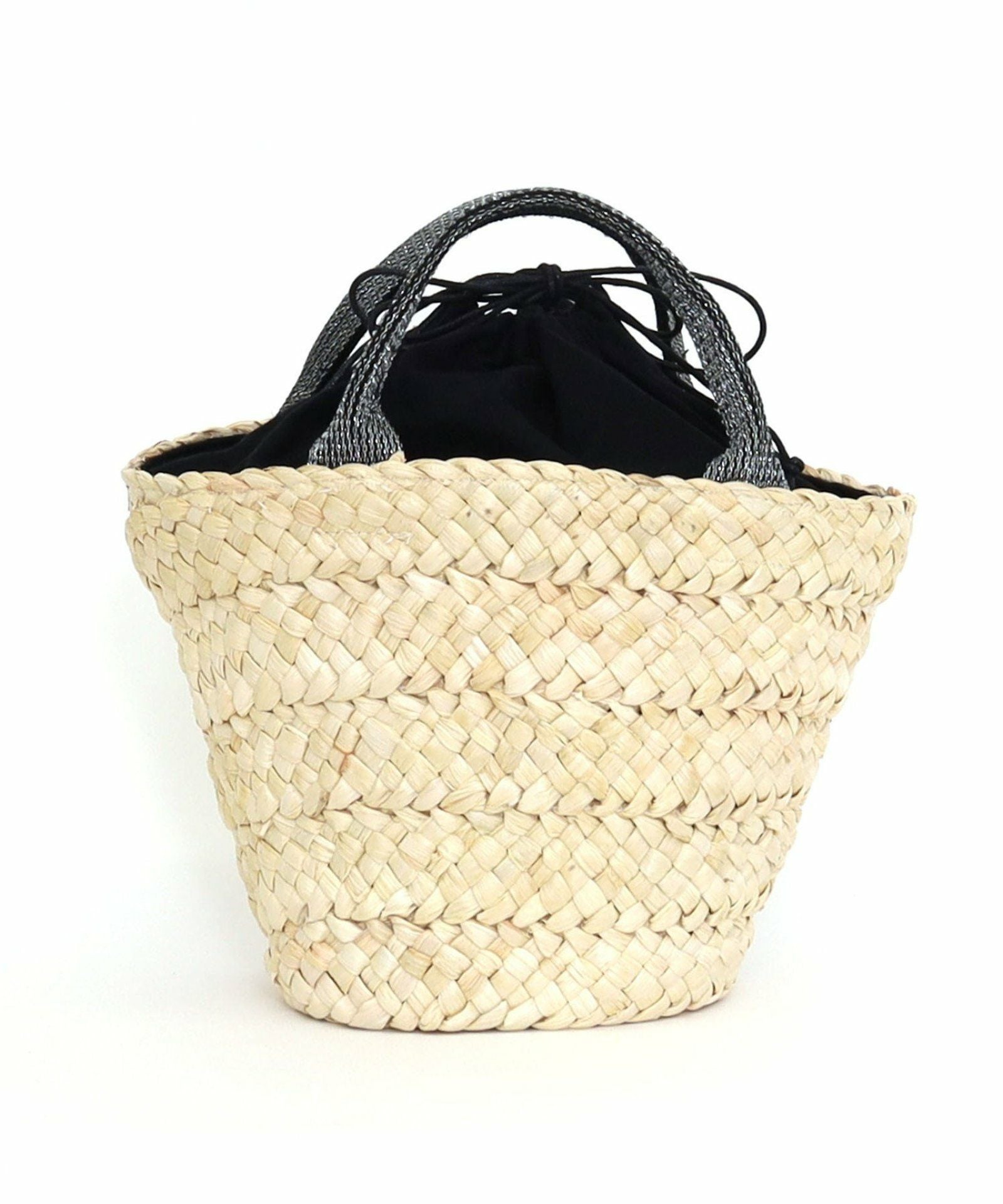 OUTLET SALE】 ラメ糸星柄刺繍メイズブレードカゴバッグ | COO ONLINE