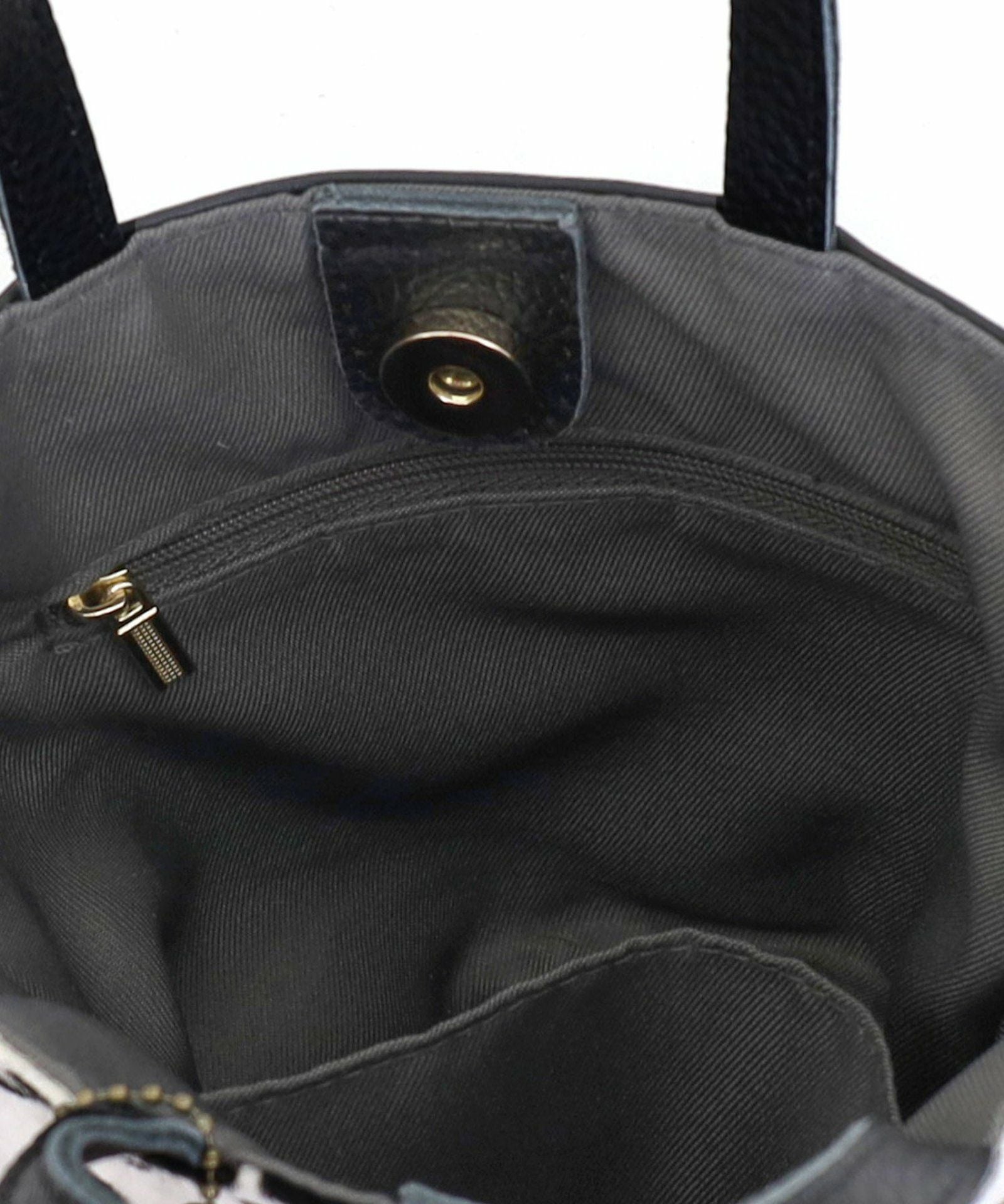 OUTLET SALE】ホースヘアxシュリンクレザーバケツ型ミニ2WAY