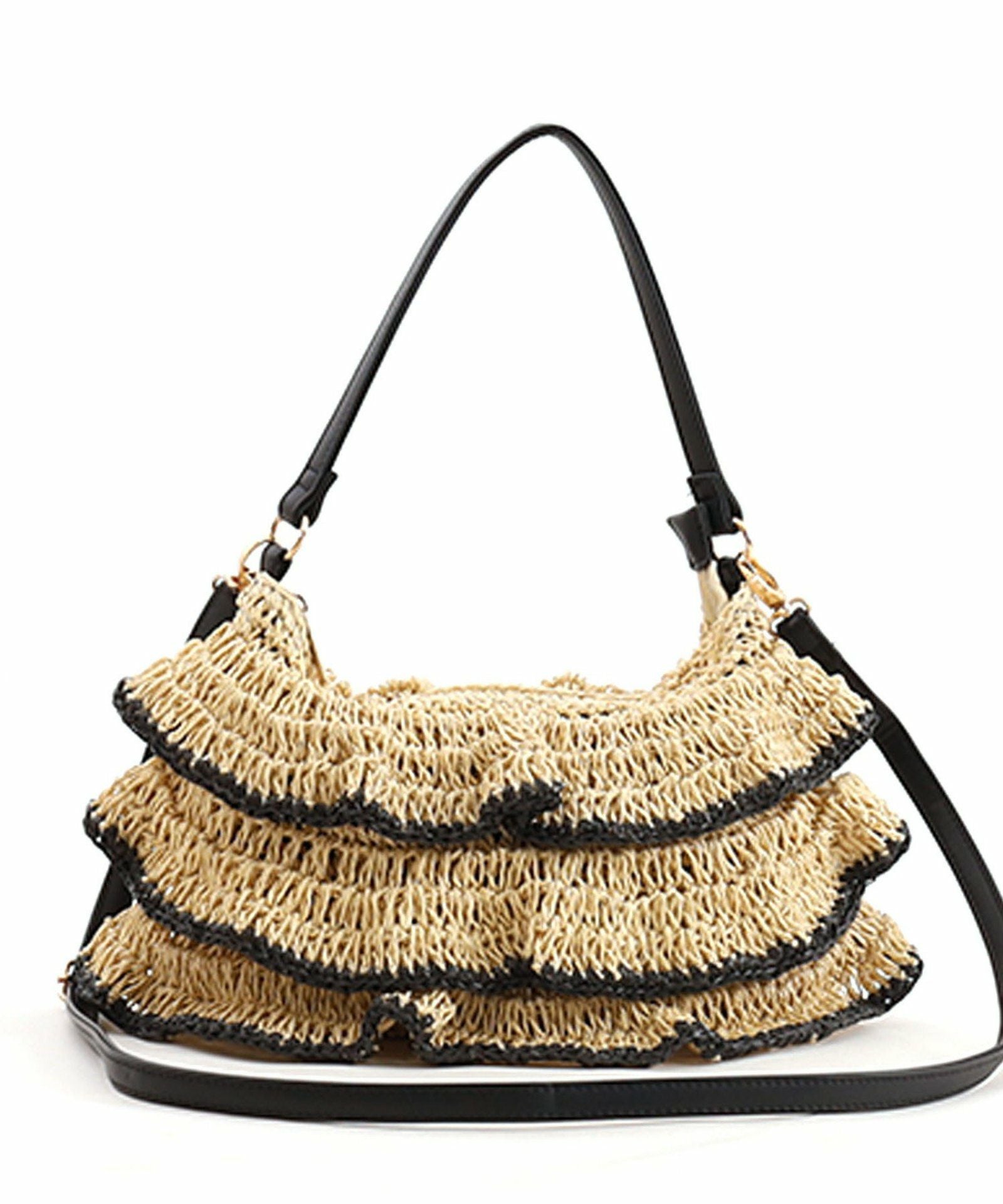 OUTLET SALE】 ペーパートリプルフリル2WAYカゴバッグ | COO ONLINE