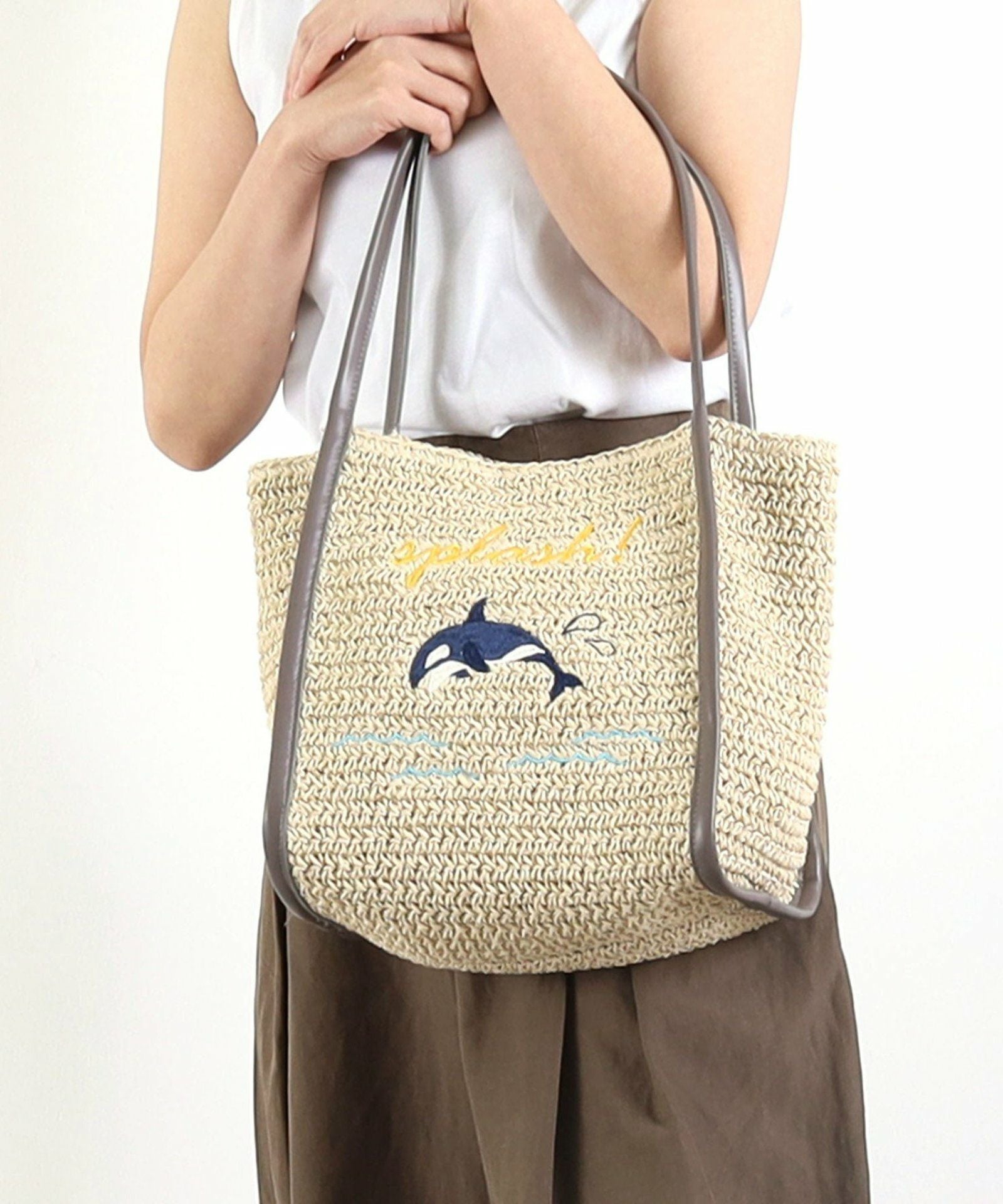 OUTLET SALE】 アニマル刺繍ペーパーバッグ | COO ONLINE