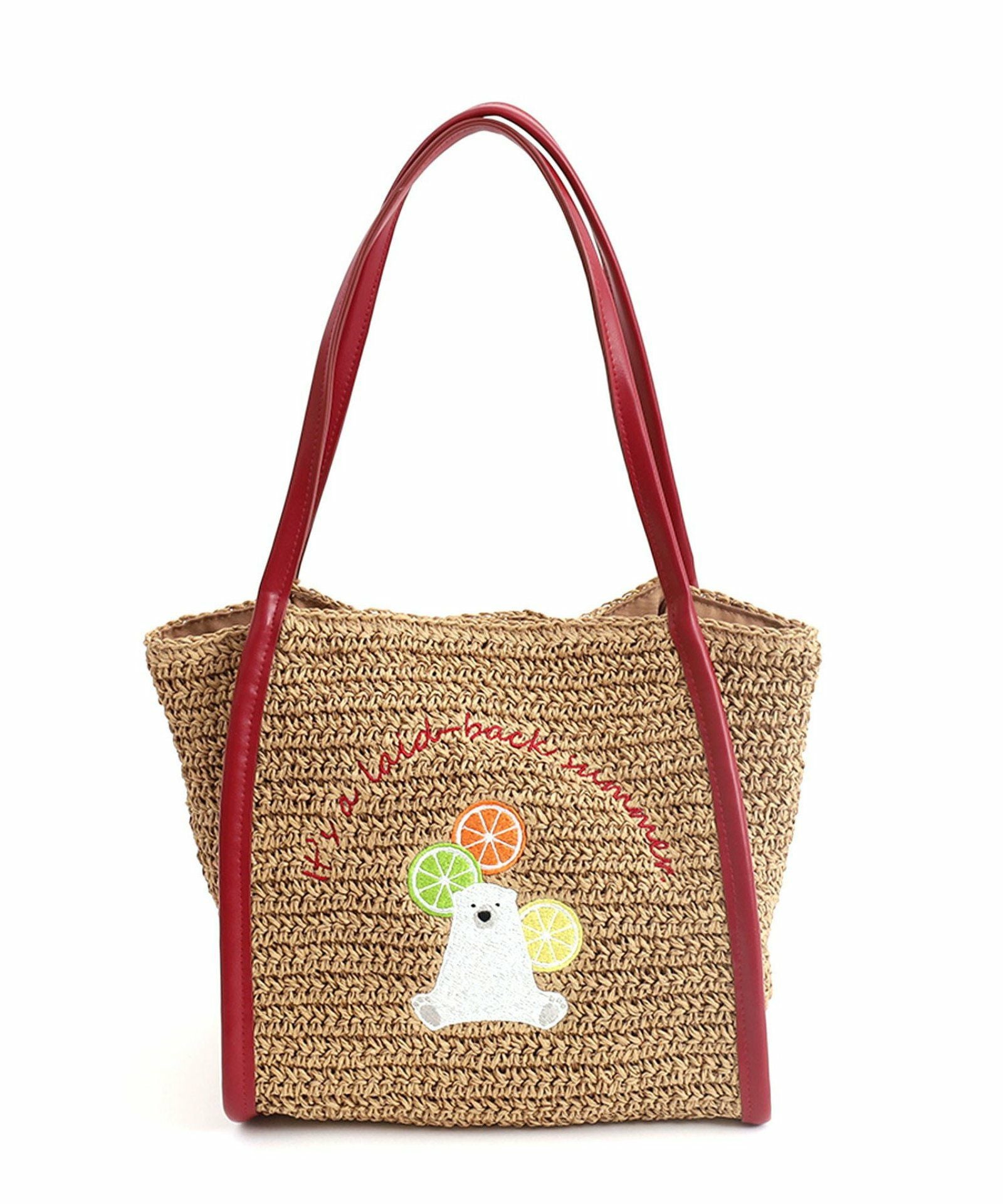 ☆SUMMER SALE☆【OUTLET SALE】 アニマル刺繍ペーパーバッグ | COO ONLINE
