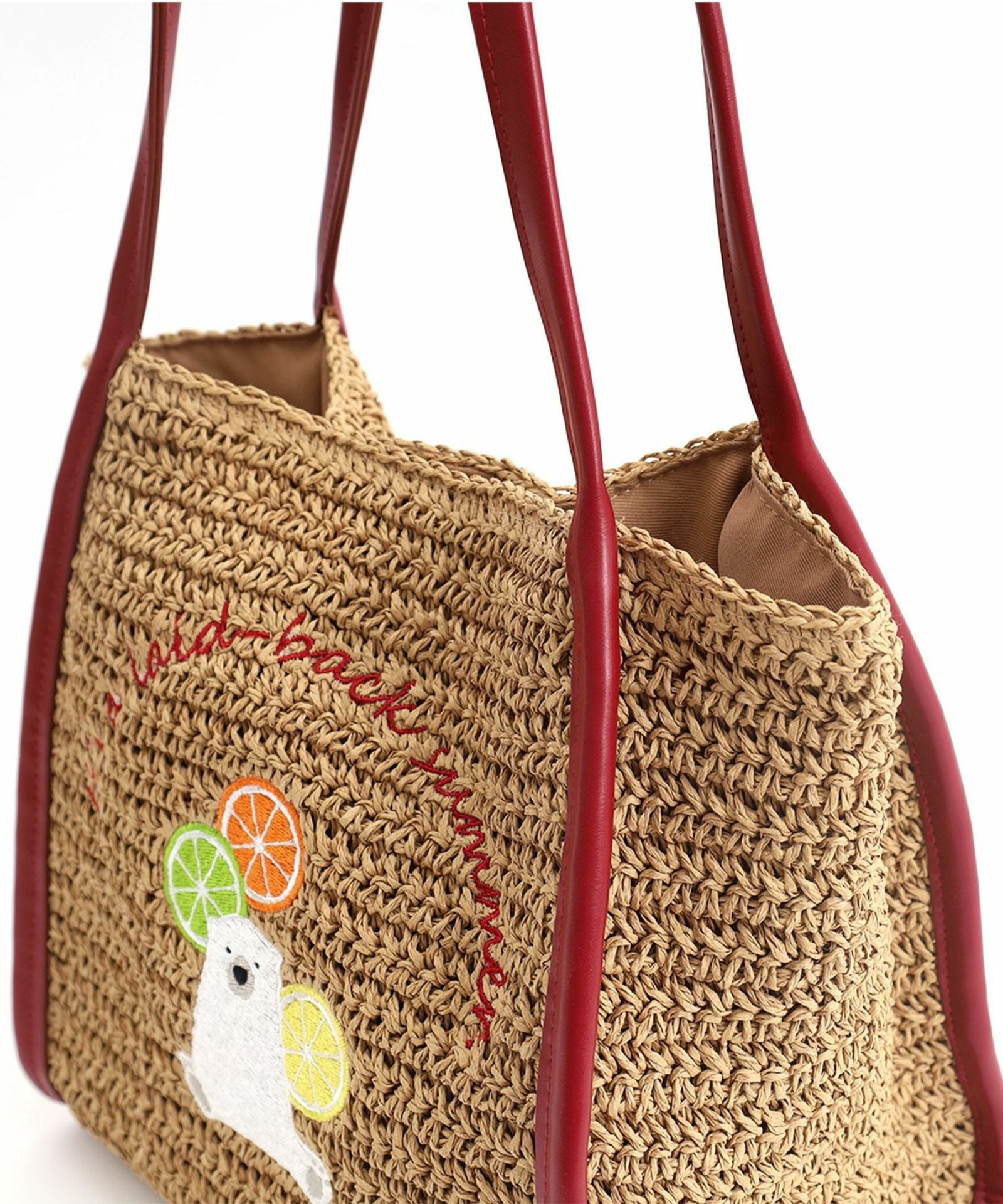 ☆SUMMER SALE☆【OUTLET SALE】 アニマル刺繍ペーパーバッグ | COO ONLINE