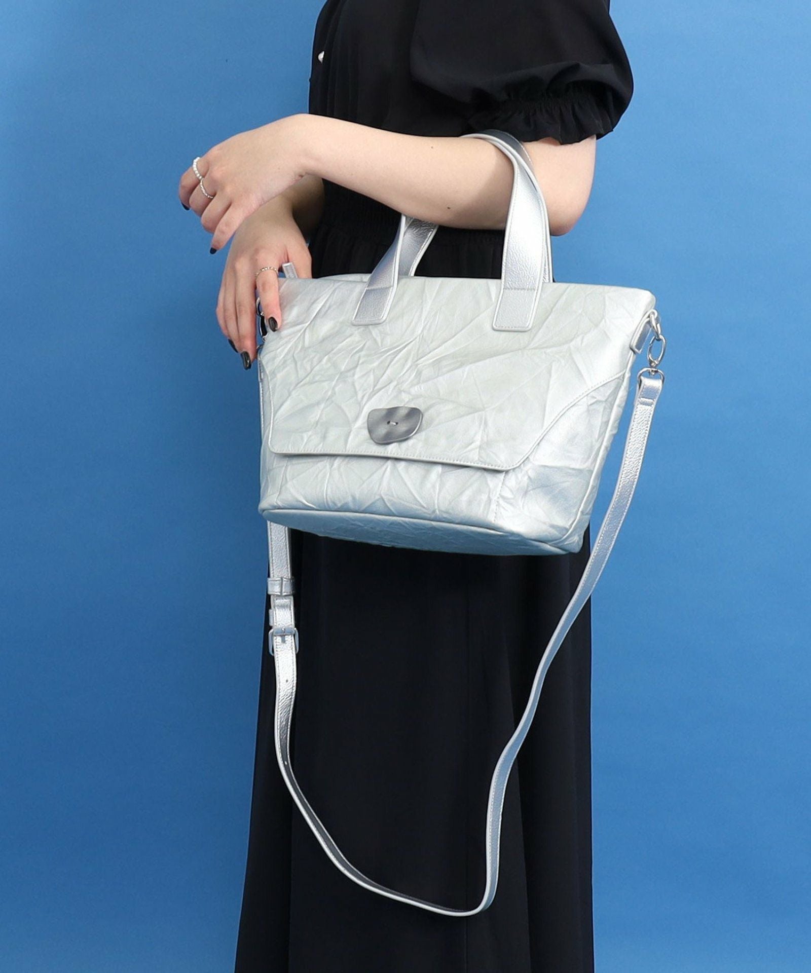 jenny メタルボタン2WAYトートバッグ 定番FG | COO ONLINE