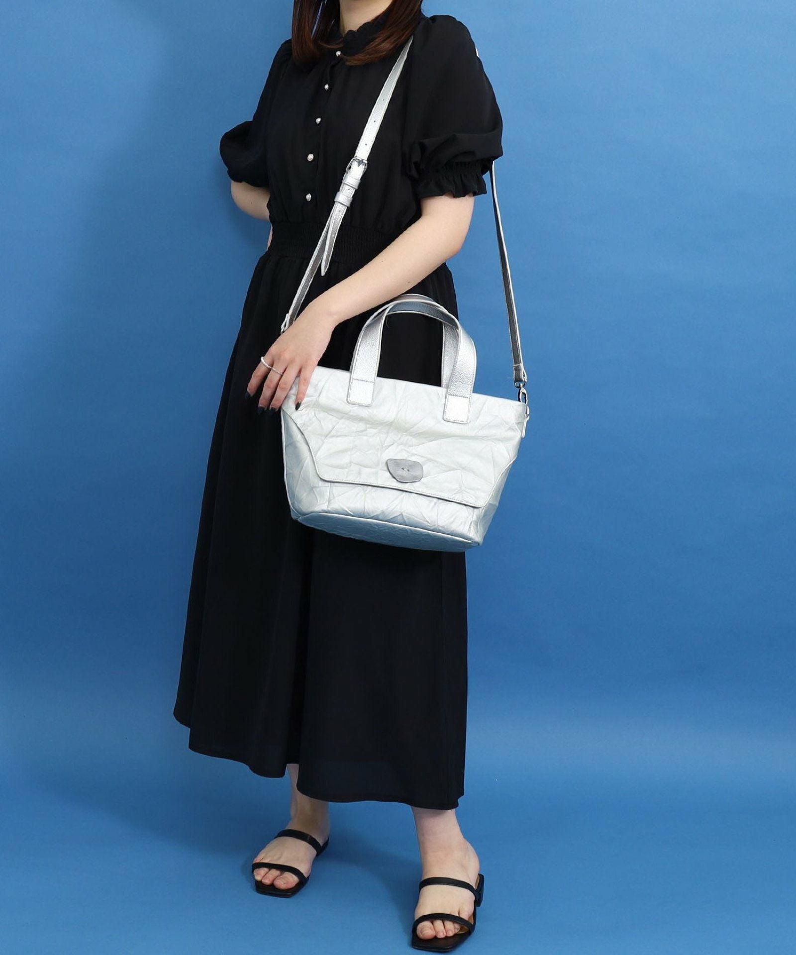 jenny メタルボタン2WAYトートバッグ 定番FG | COO ONLINE