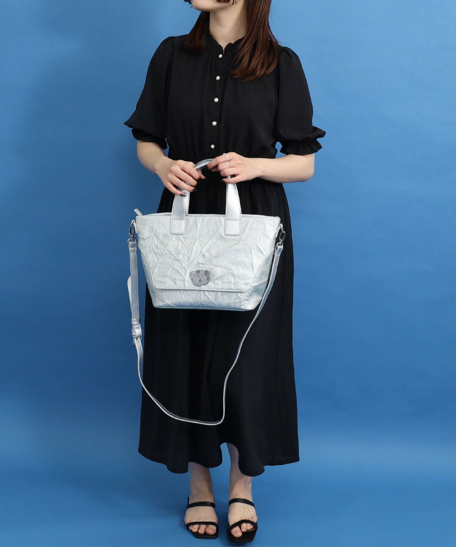 jenny メタルボタン2WAYトートバッグ 定番FG | COO ONLINE