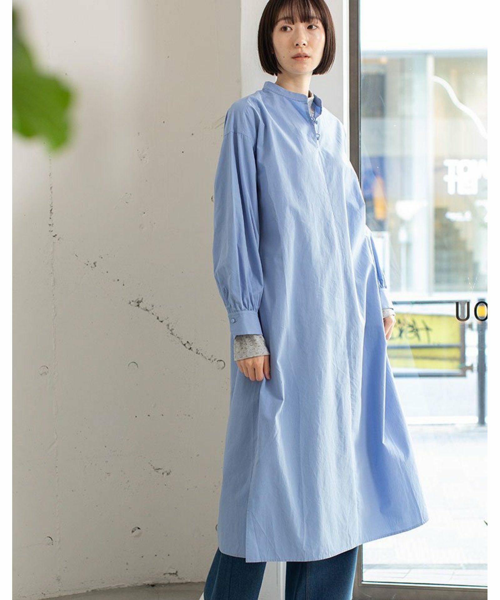 SPECIAL PRICE】バンドカラープルオーバーワンピース | COO ONLINE