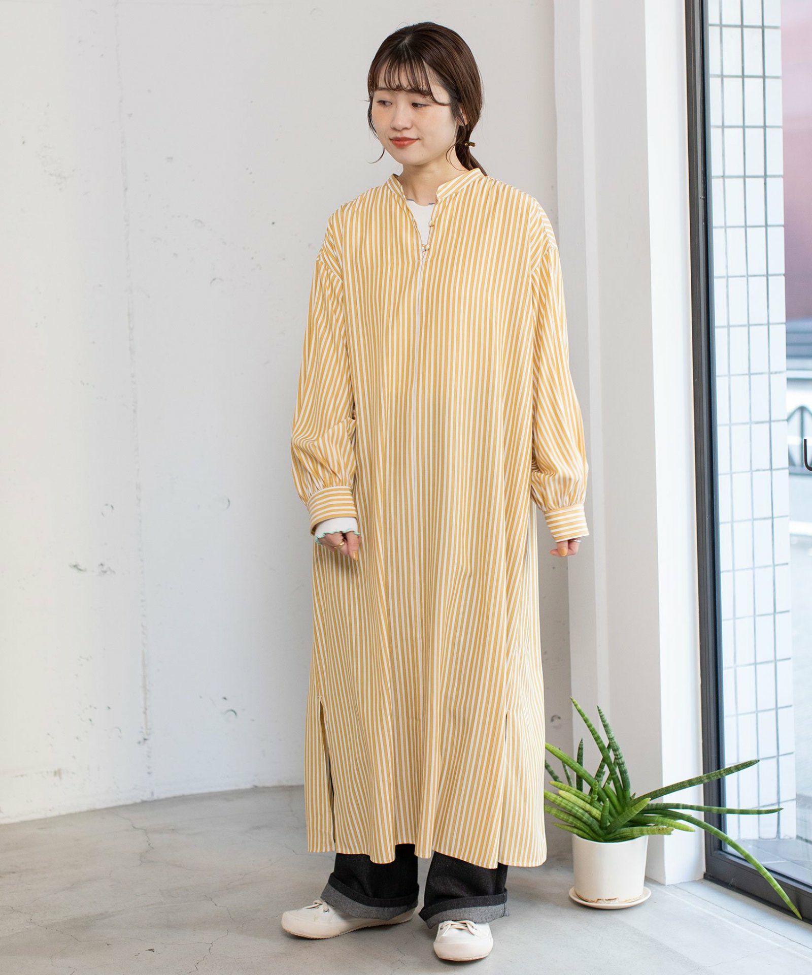 SPECIAL PRICE】バンドカラープルオーバーワンピース | COO ONLINE