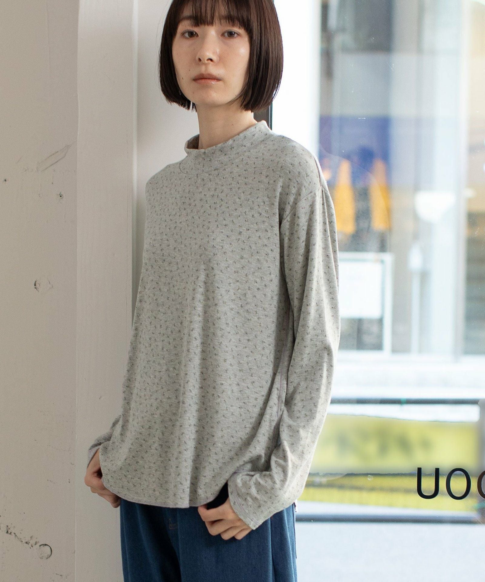 SUMMER SALE】アソート柄モックネックトップス | COO ONLINE