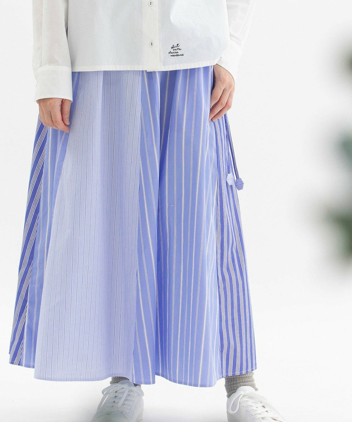 モデル身長：160cm（ギャザーなし）