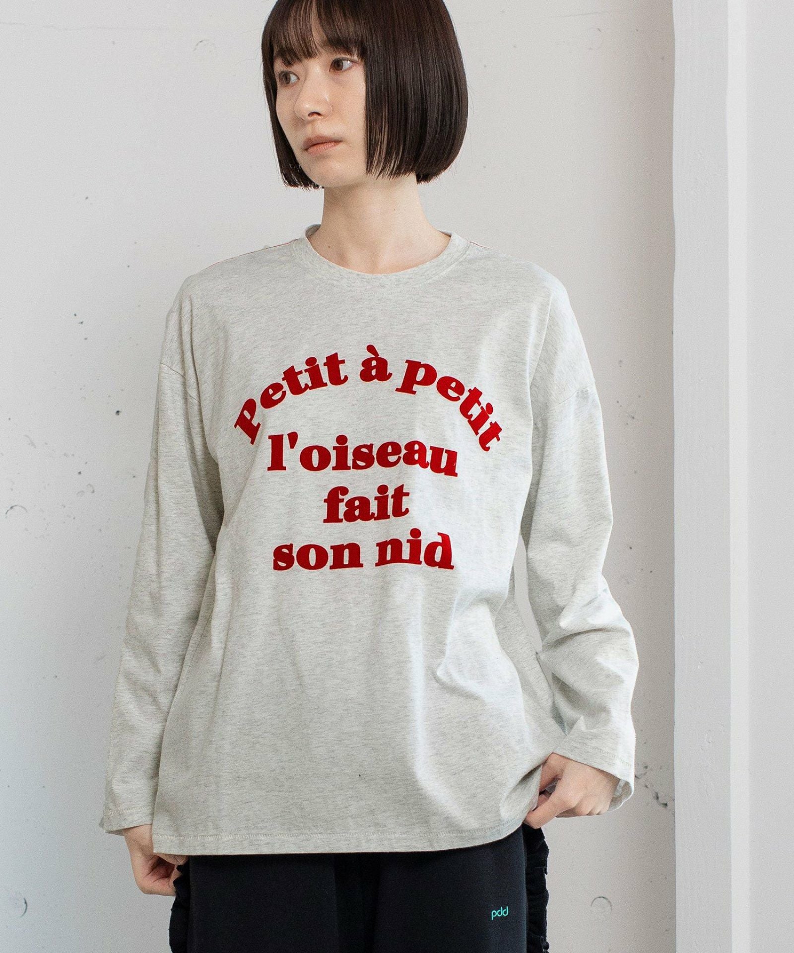 LIMITED PRICE＞フロッキーロゴプリントロンT | COO ONLINE