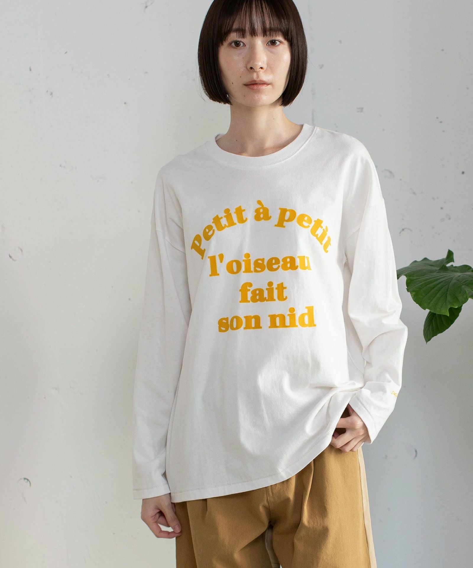 SPECIAL PRICE】フロッキーロゴプリントロンT | COO ONLINE