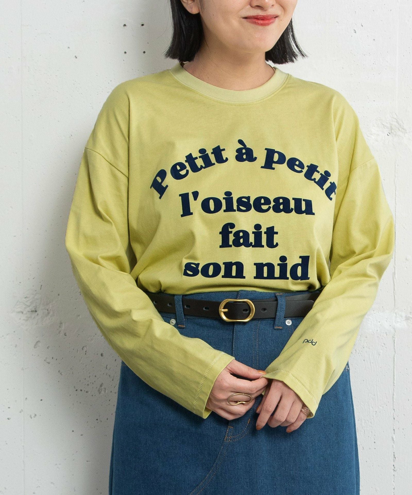 LIMITED PRICE＞フロッキーロゴプリントロンT | COO ONLINE