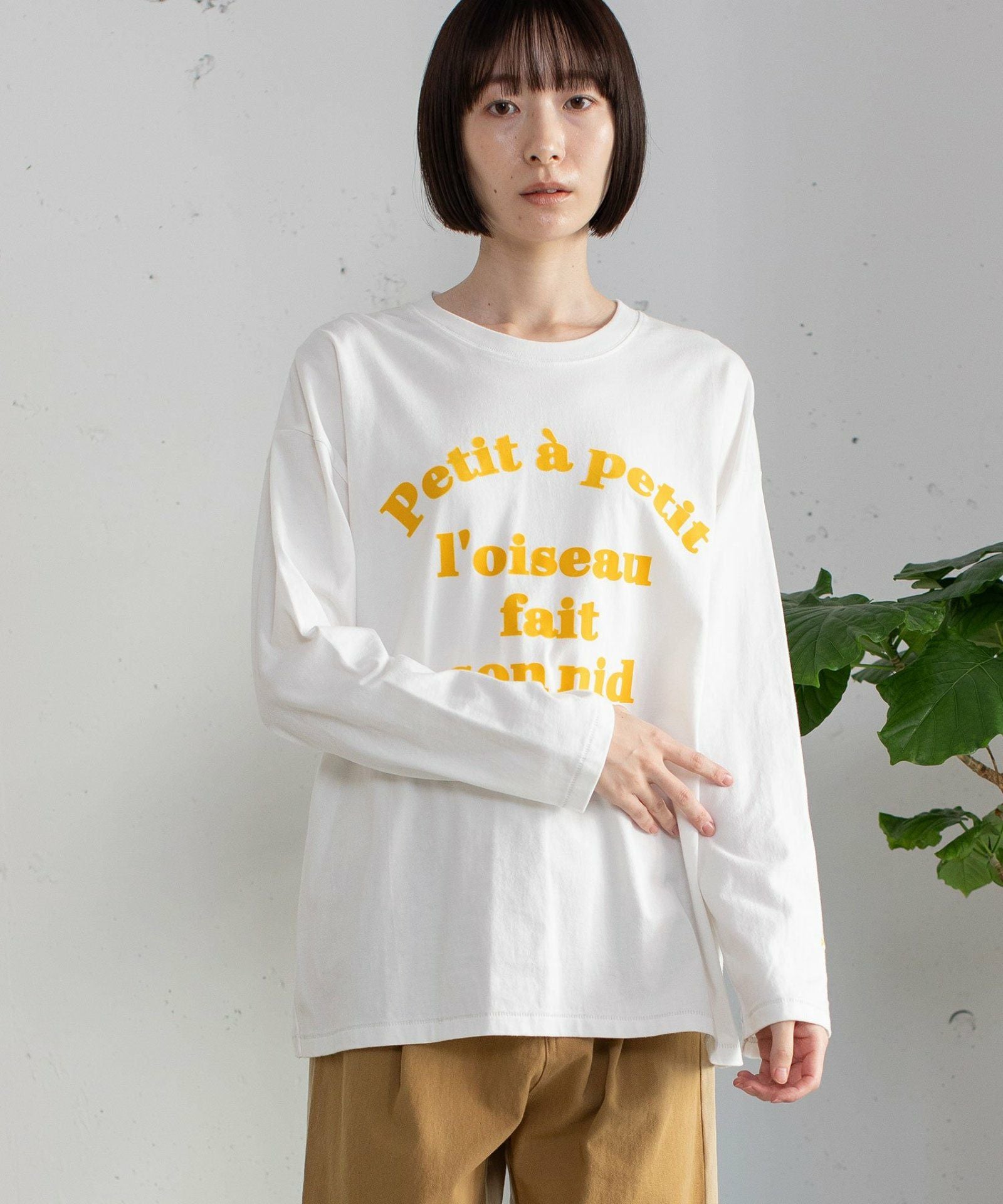 SPECIAL PRICE】フロッキーロゴプリントロンT | COO ONLINE