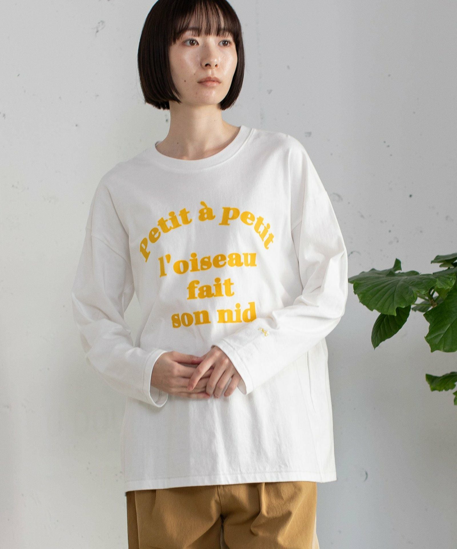 SPECIAL PRICE】フロッキーロゴプリントロンT | COO ONLINE