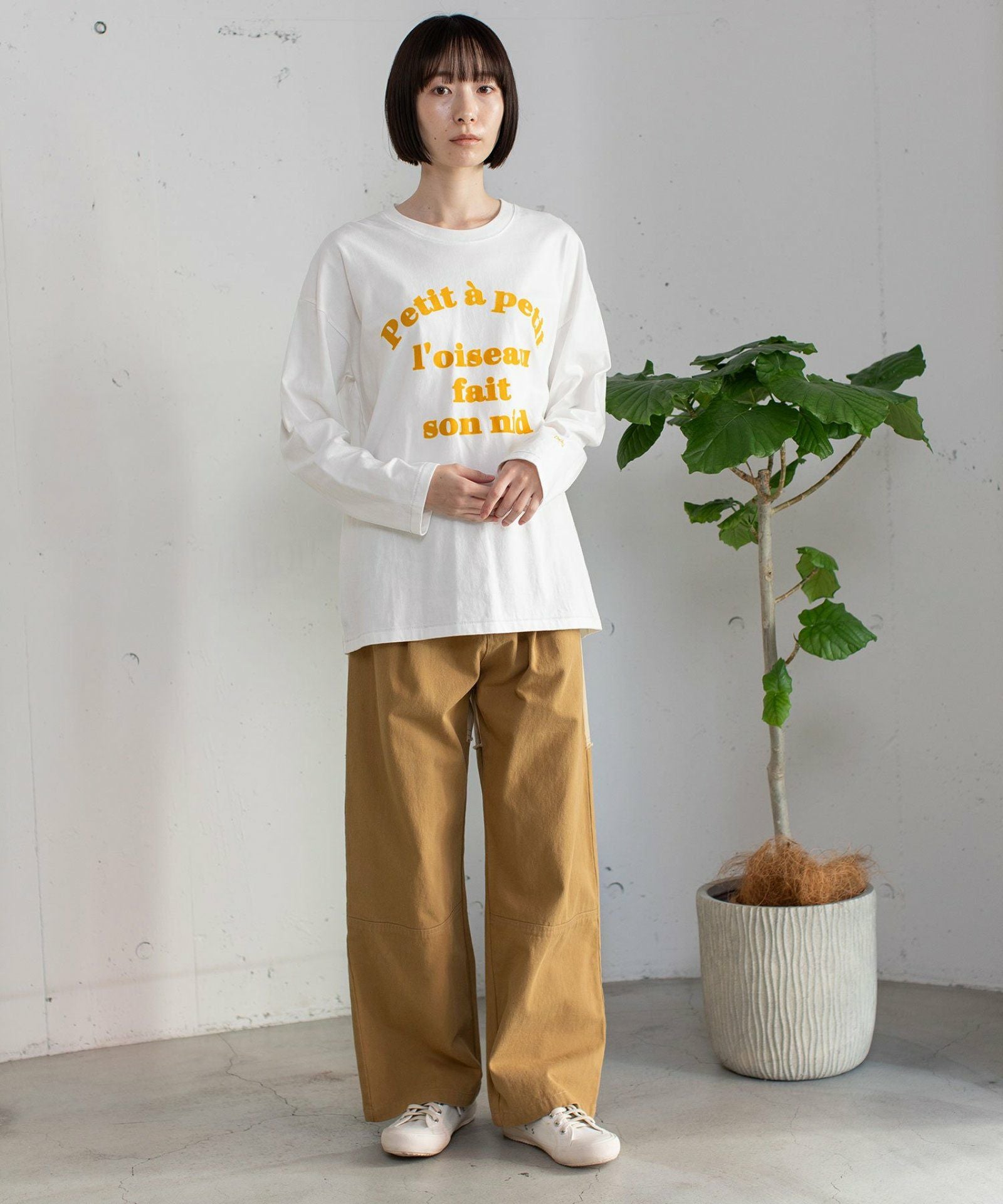 SUMMER SALE】フロッキーロゴプリントロンT | COO ONLINE