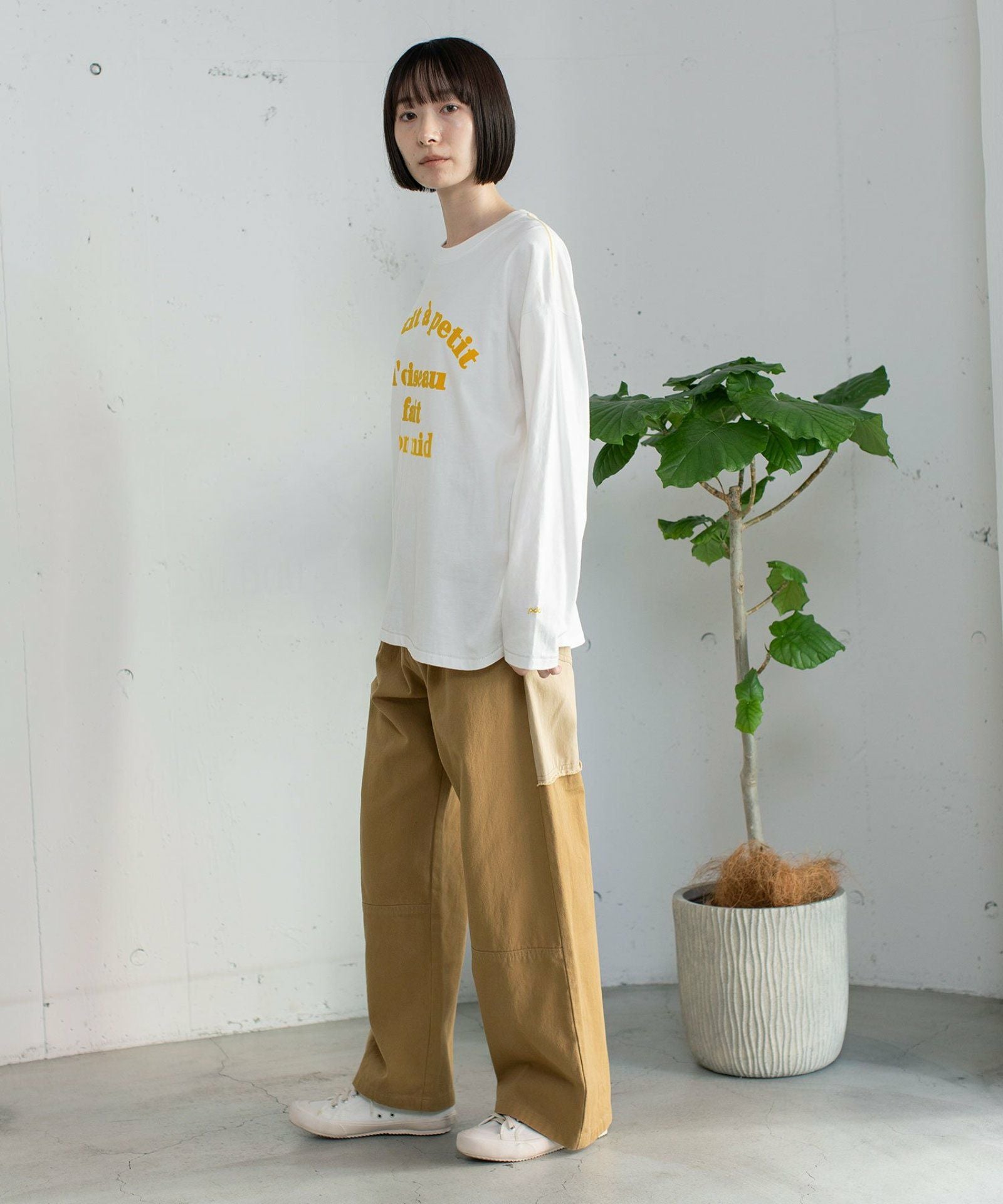 SPECIAL PRICE】フロッキーロゴプリントロンT | COO ONLINE