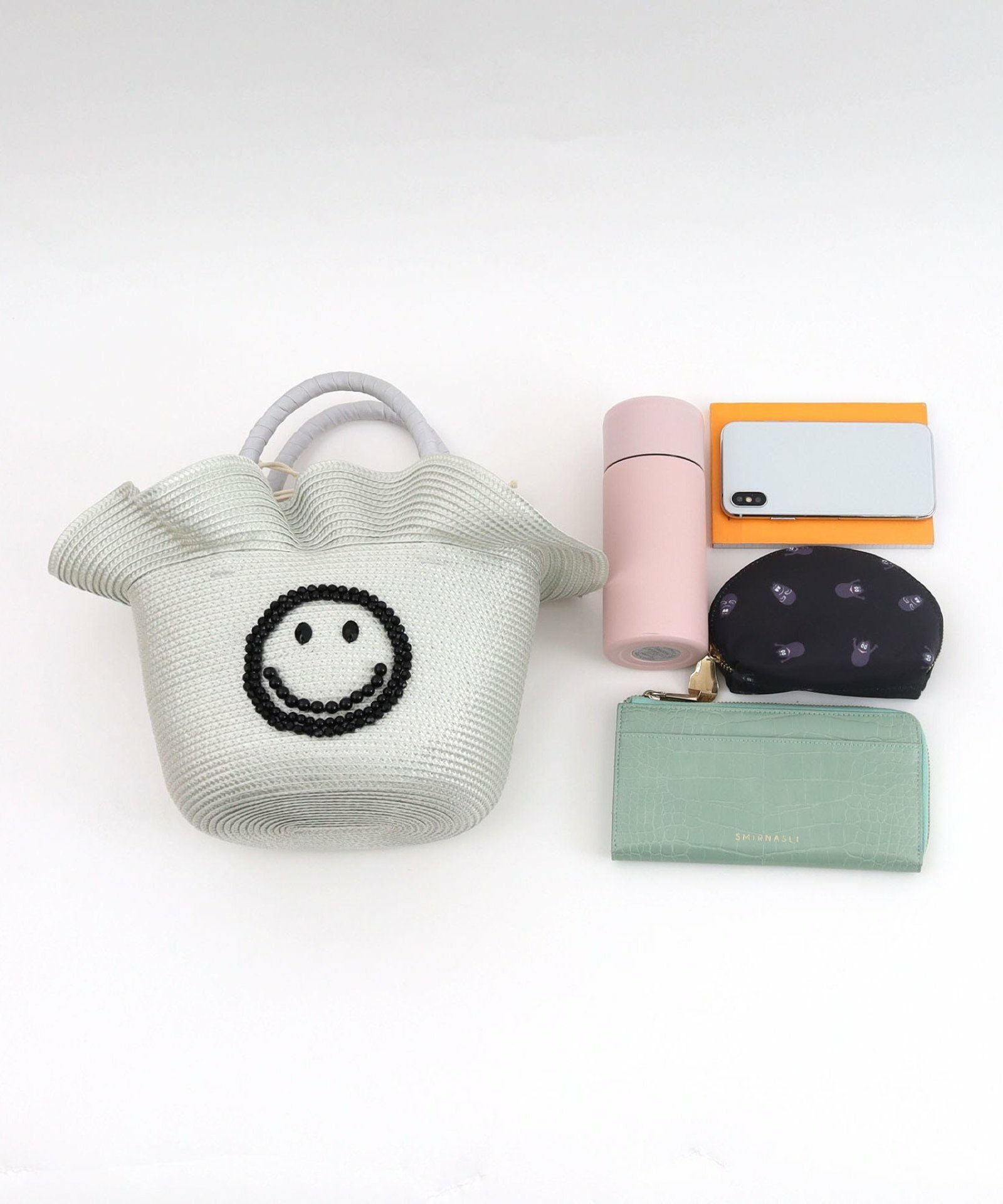 ☆SUMMER SALE☆【OUTLET SALE】 SMILEY ビーズ刺繍フリル