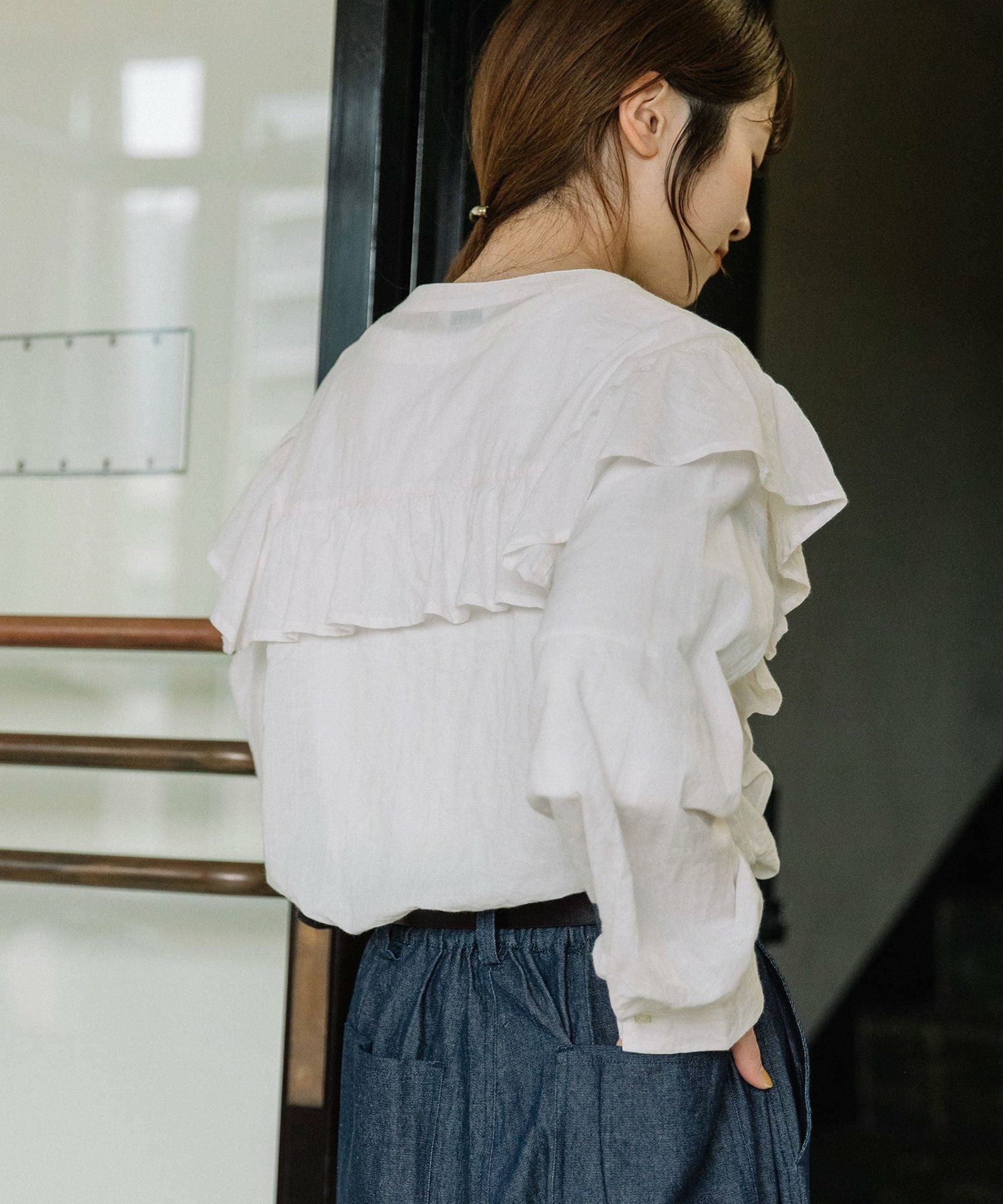 SUMMER SALE】フリル切り替えブラウス | COO ONLINE